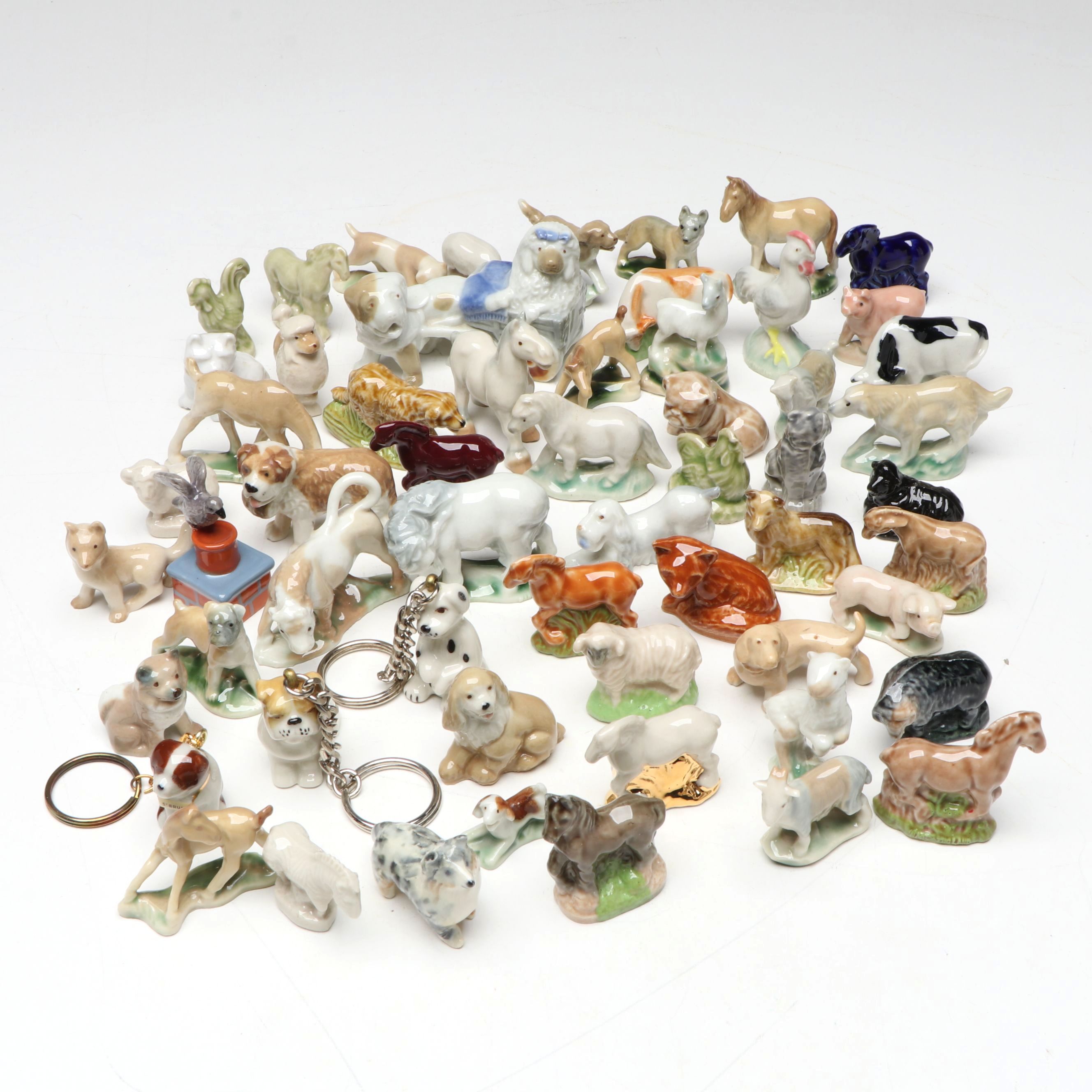 Wade Ceramic Horses, Dogs, Chickens and More Whimsies