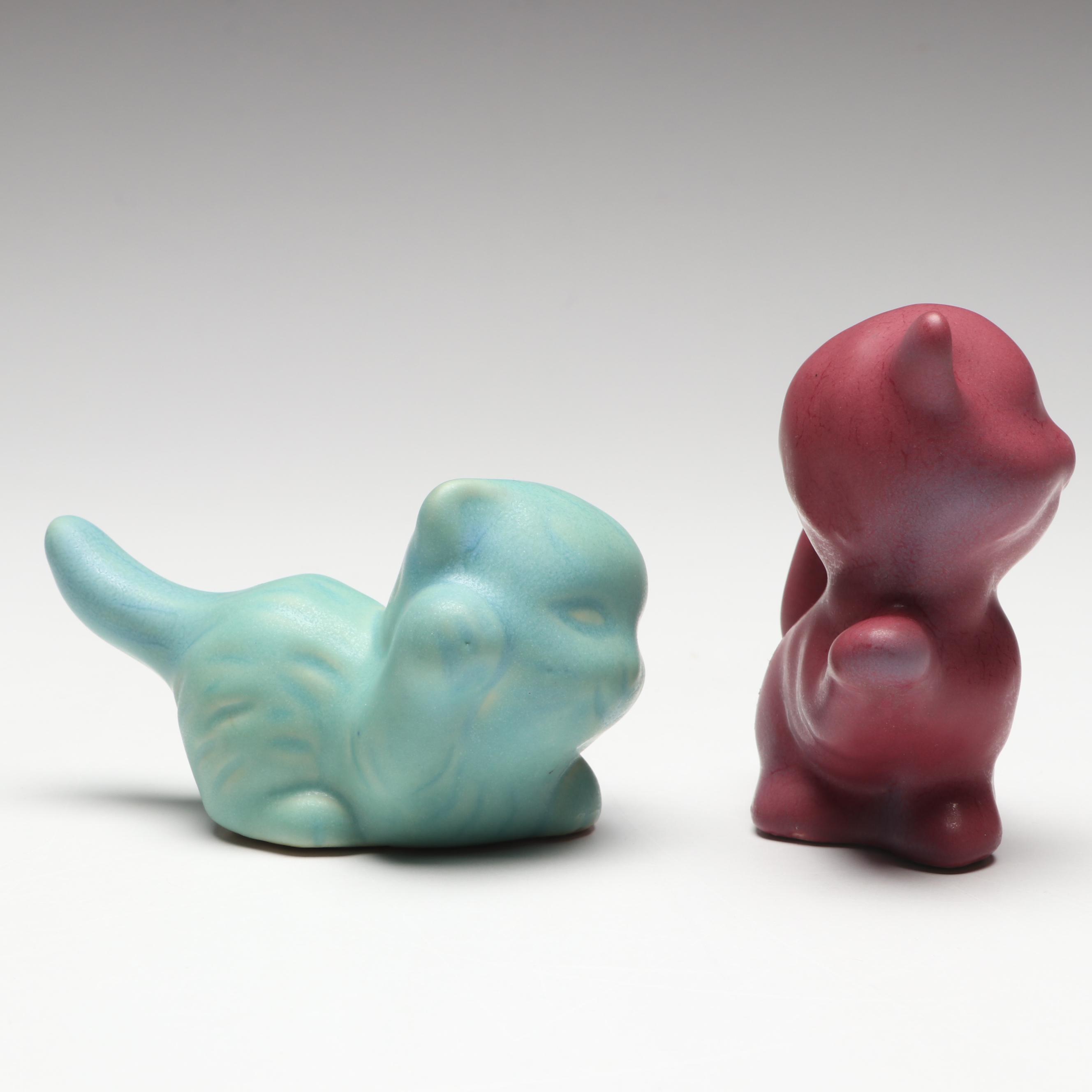 Van Briggle Art Pottery Matte Glaze Figurines