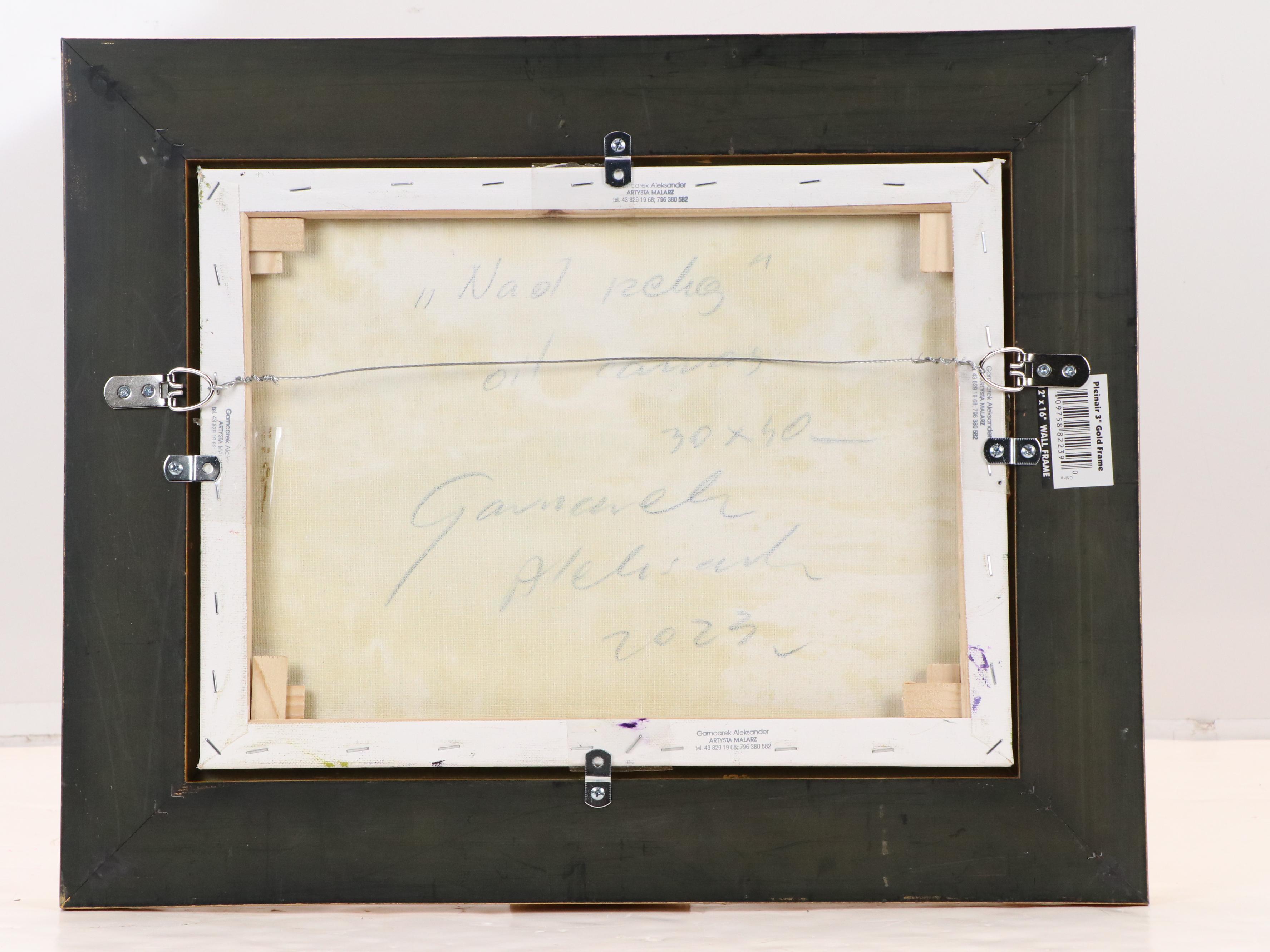 Garncarek Aleksander Oil Painting "Nad rzeką," 2023