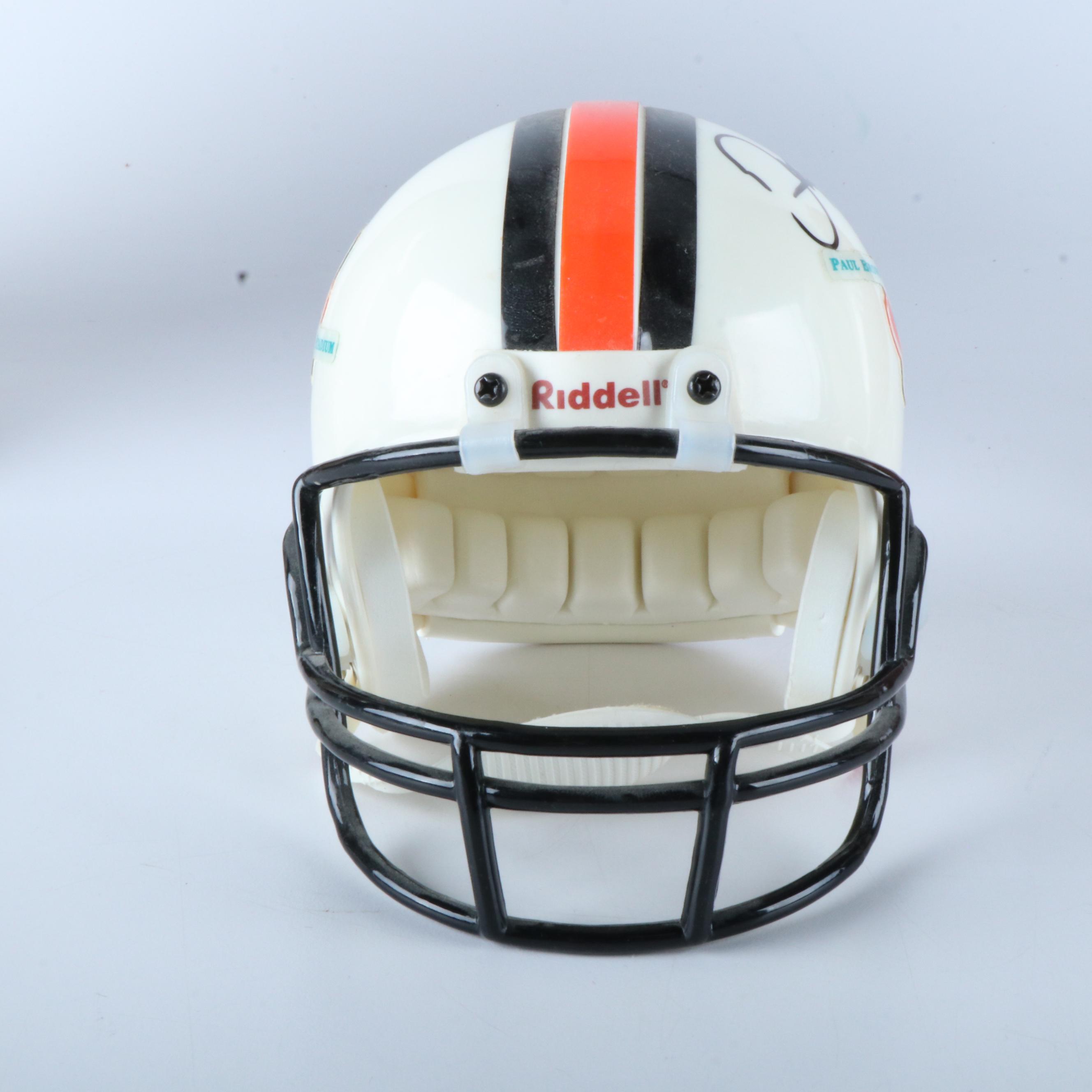 Deltha O'Neal Signed Mini Helmet with SB XXIII Commemorative Football and More