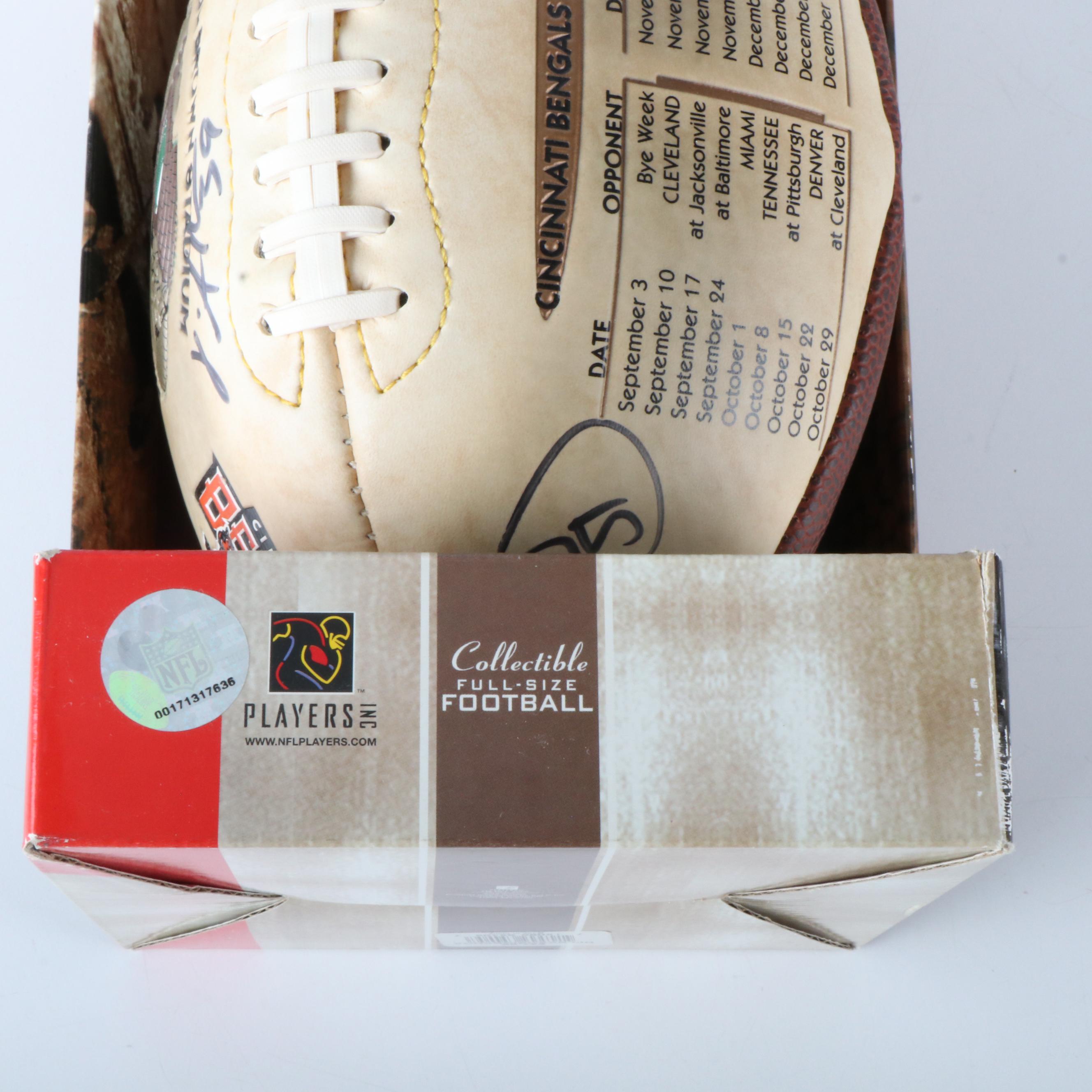 Deltha O'Neal Signed Mini Helmet with SB XXIII Commemorative Football and More