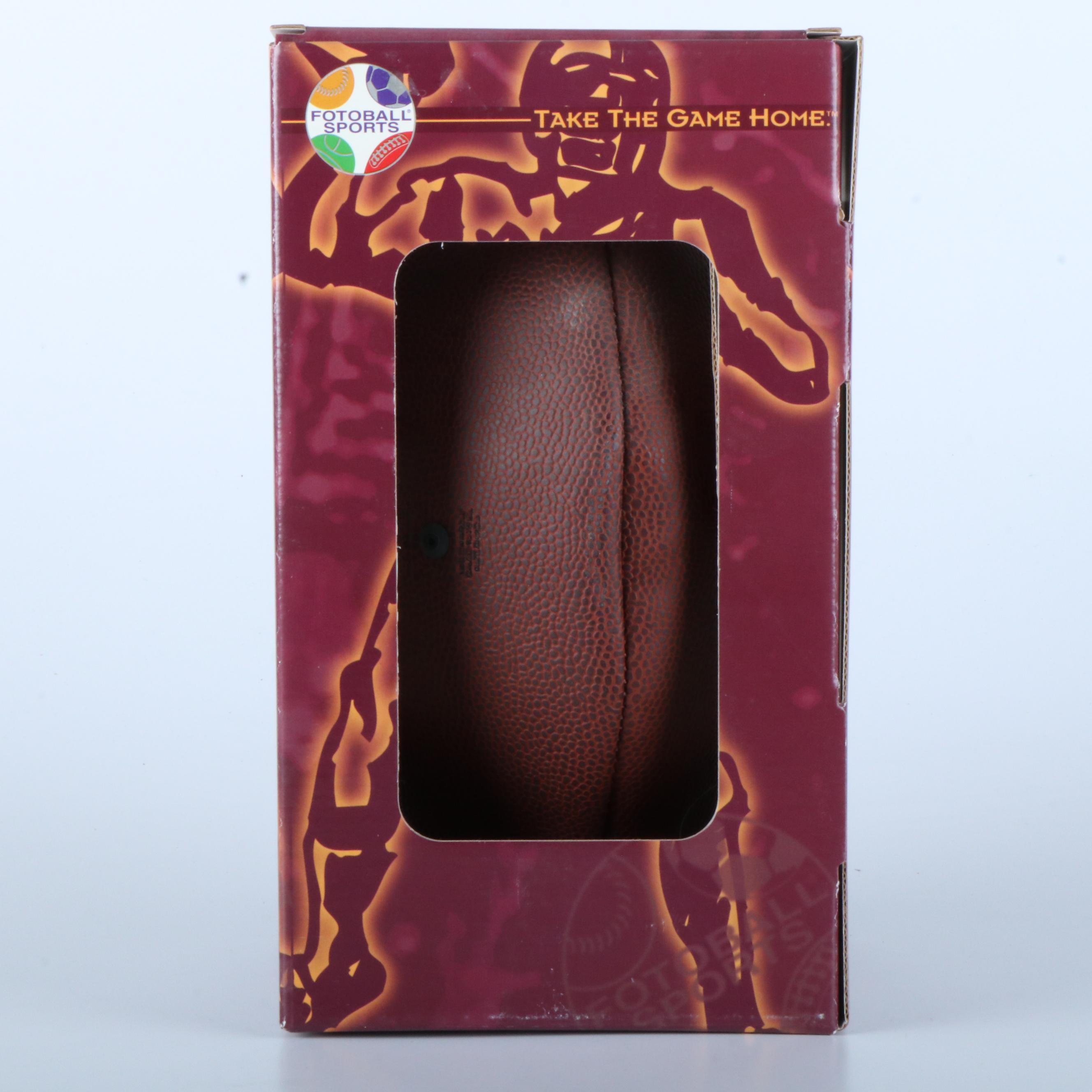 Deltha O'Neal Signed Mini Helmet with SB XXIII Commemorative Football and More