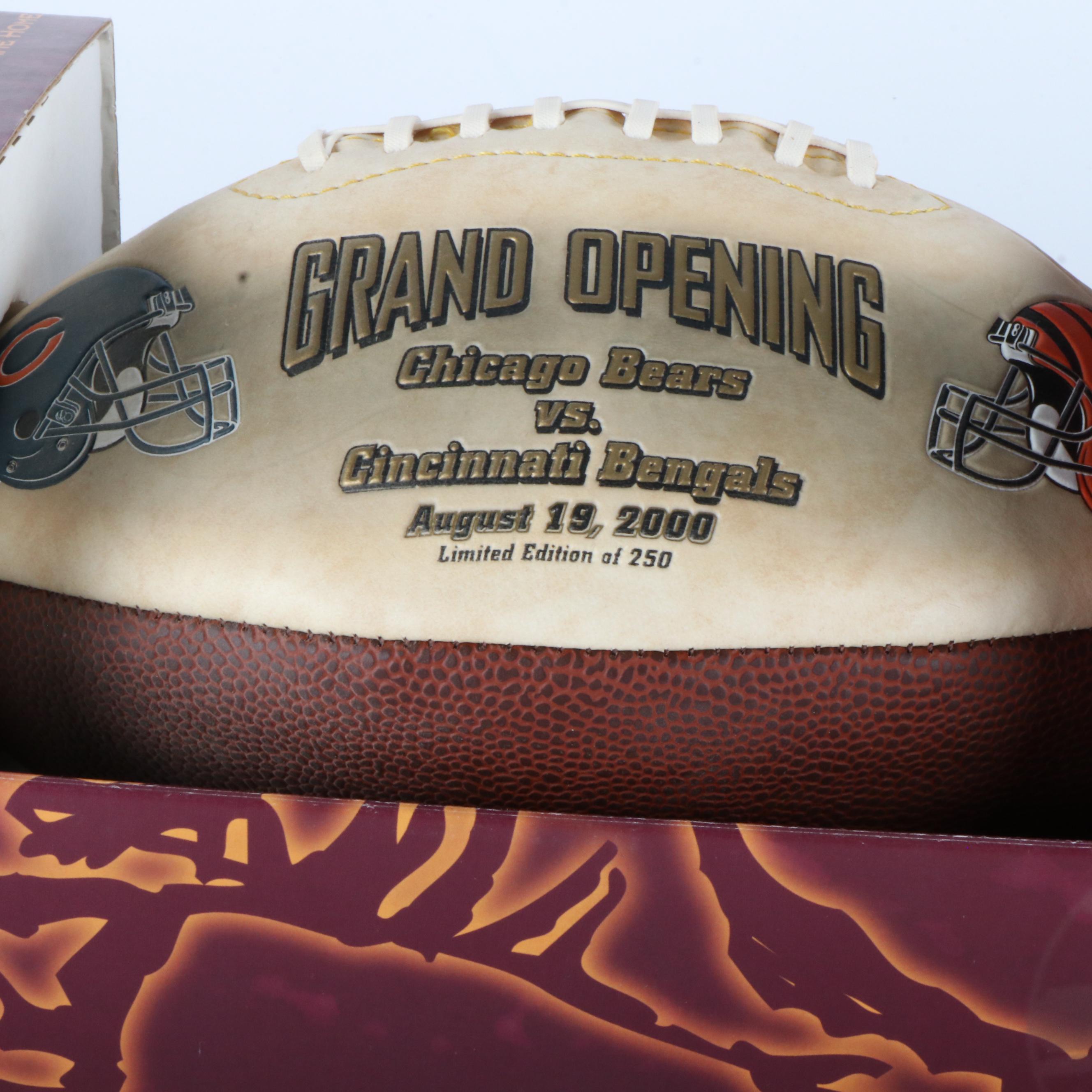 Deltha O'Neal Signed Mini Helmet with SB XXIII Commemorative Football and More