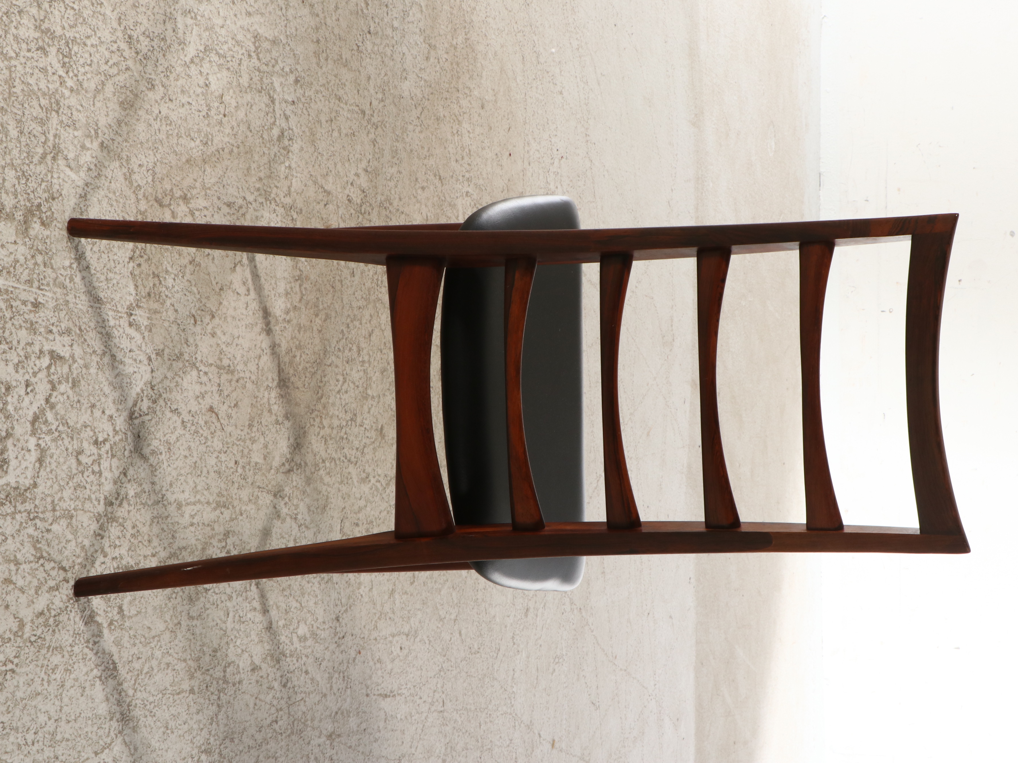 Niels Koefoed for Hornslet Møbelfabrik "Lis" Danish Rosewood Dining Chair