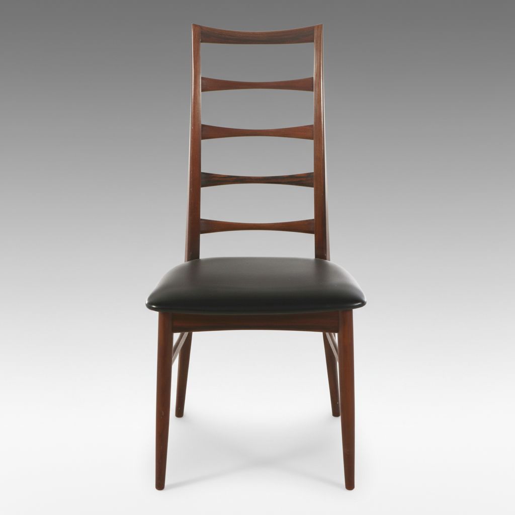Niels Koefoed for Hornslet Møbelfabrik "Lis" Danish Rosewood Dining Chair