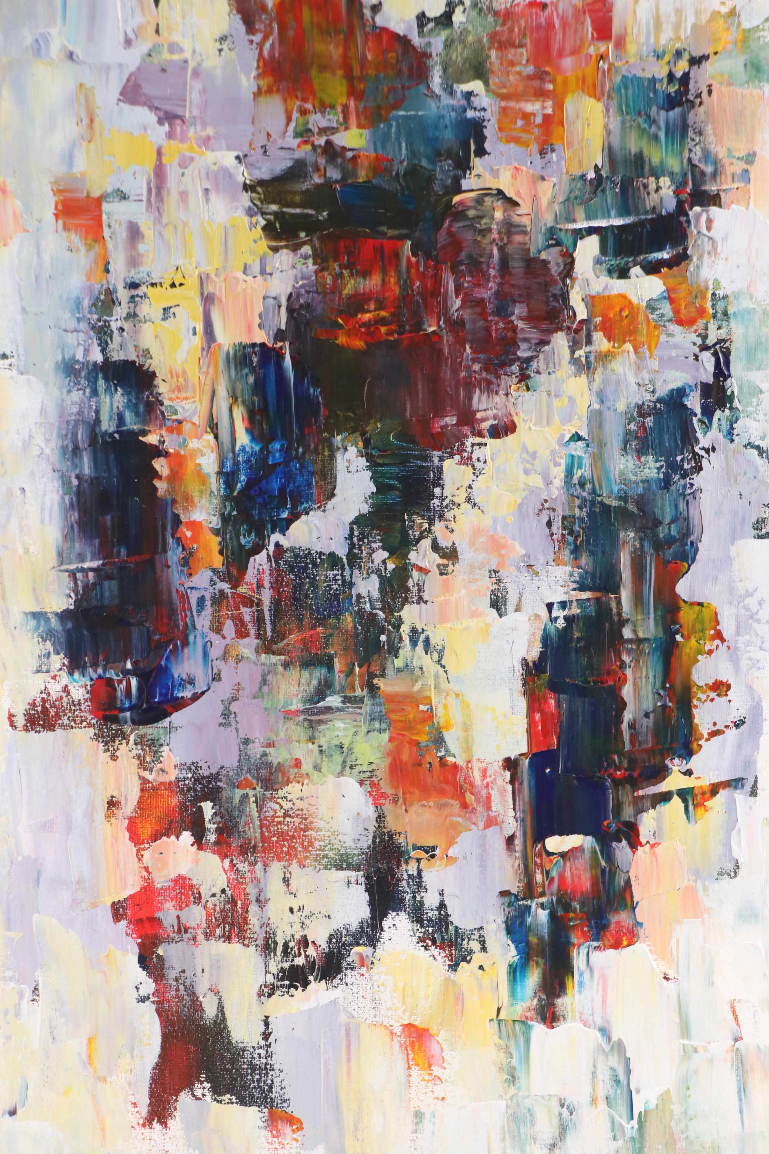 Leif Janek Abstract Acrylic Painting