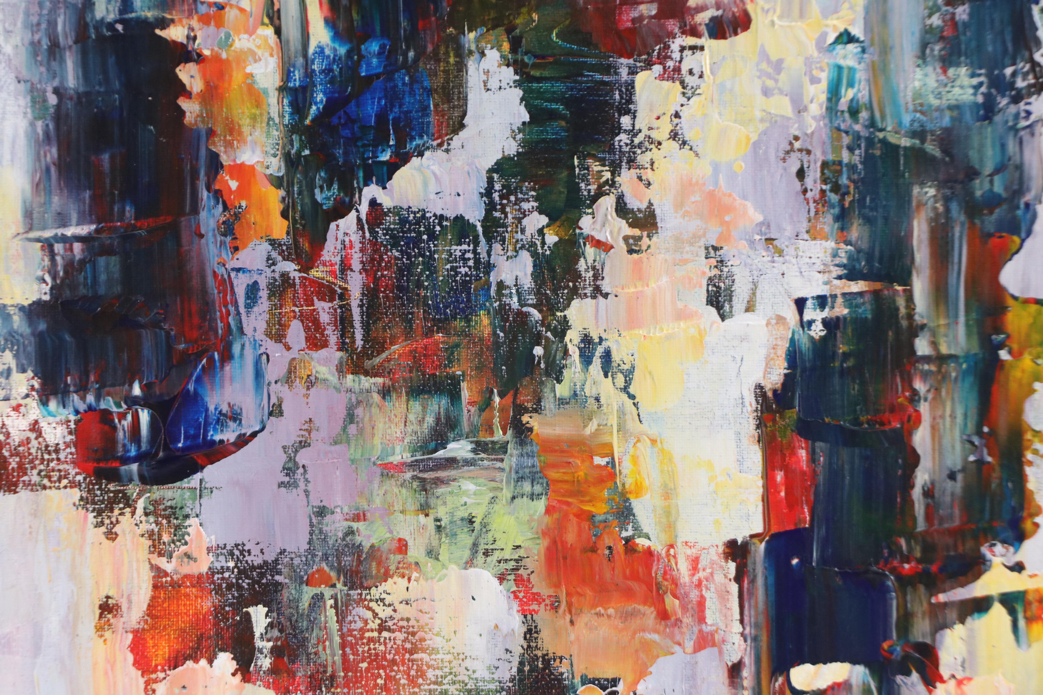 Leif Janek Abstract Acrylic Painting