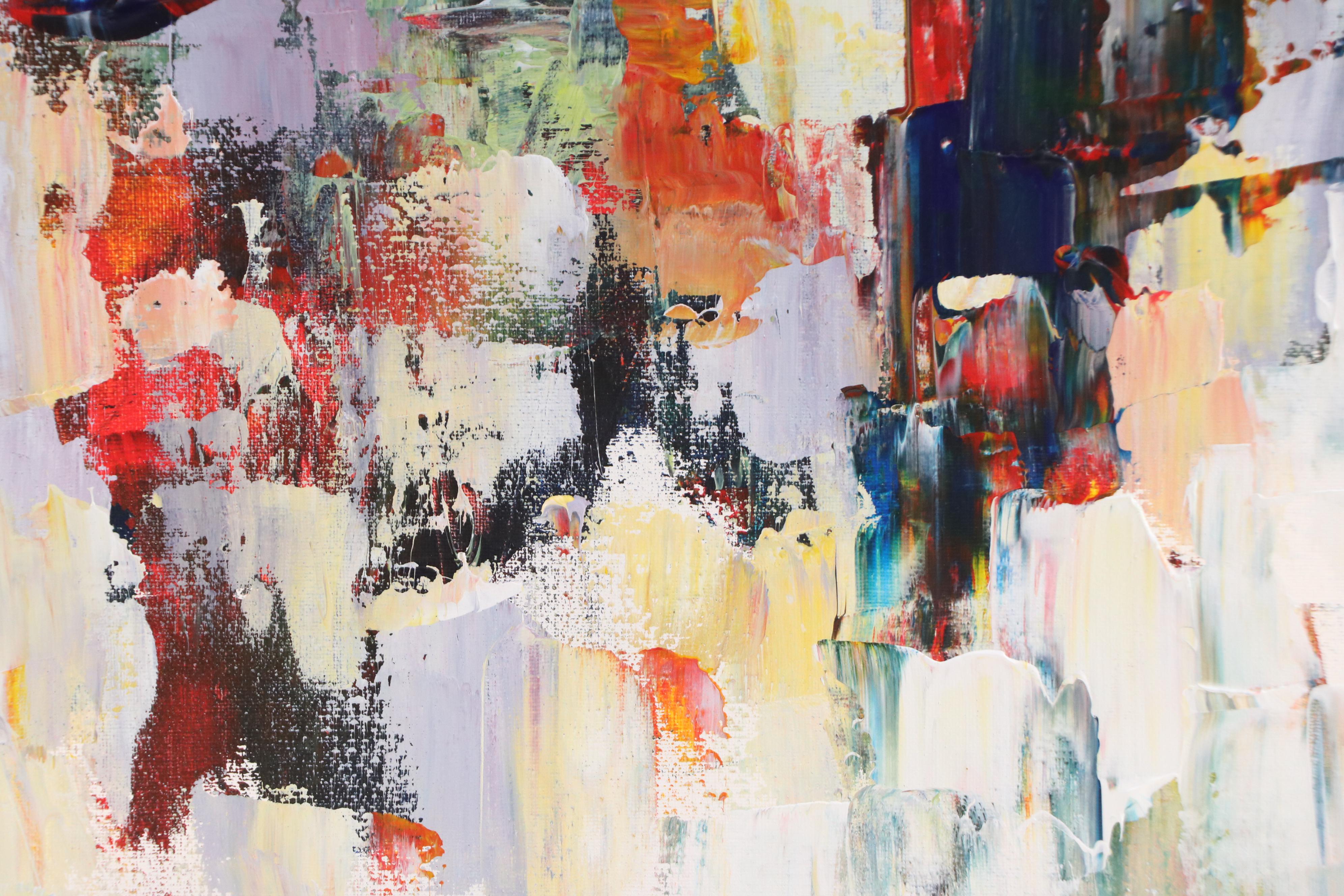 Leif Janek Abstract Acrylic Painting