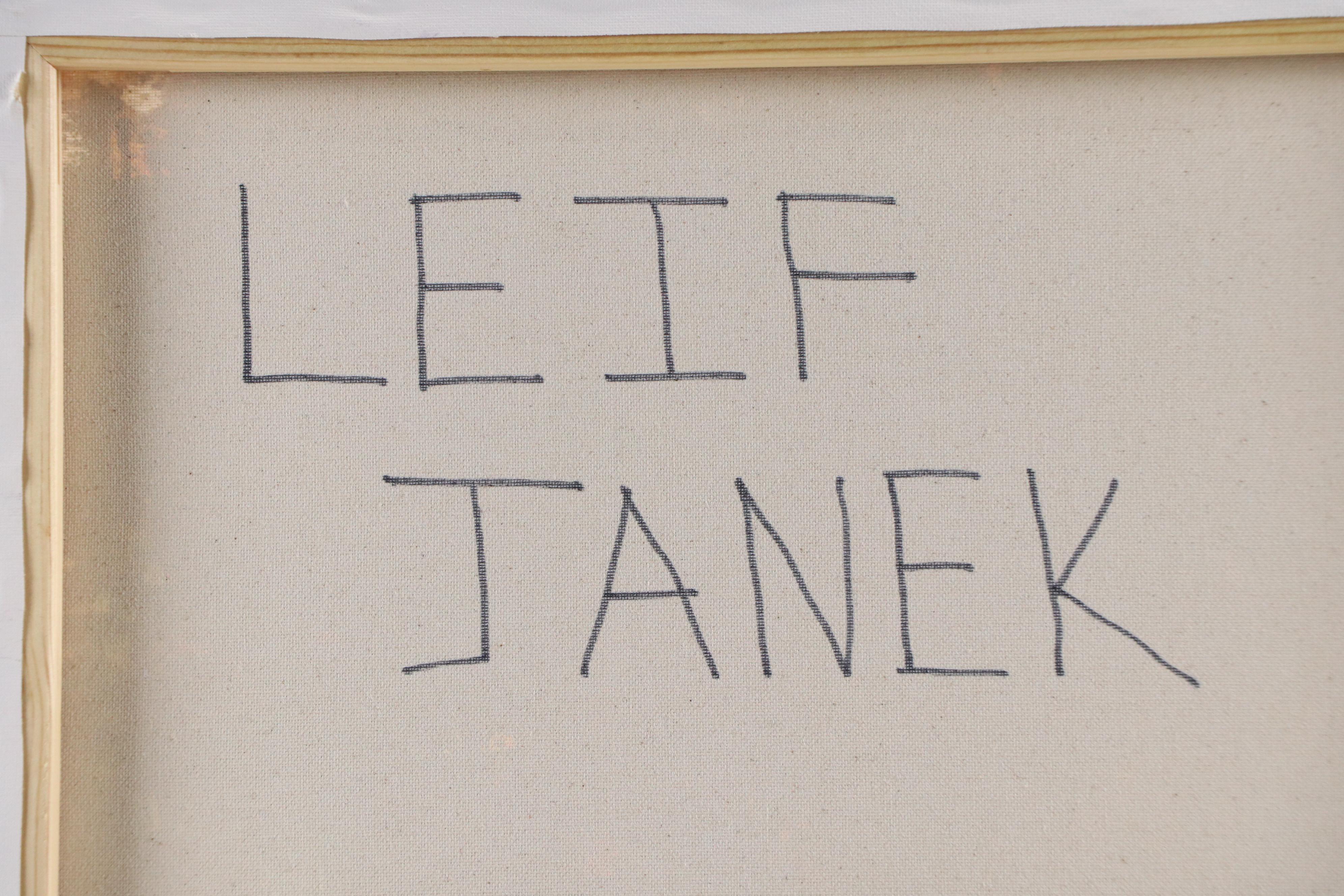 Leif Janek Abstract Acrylic Painting