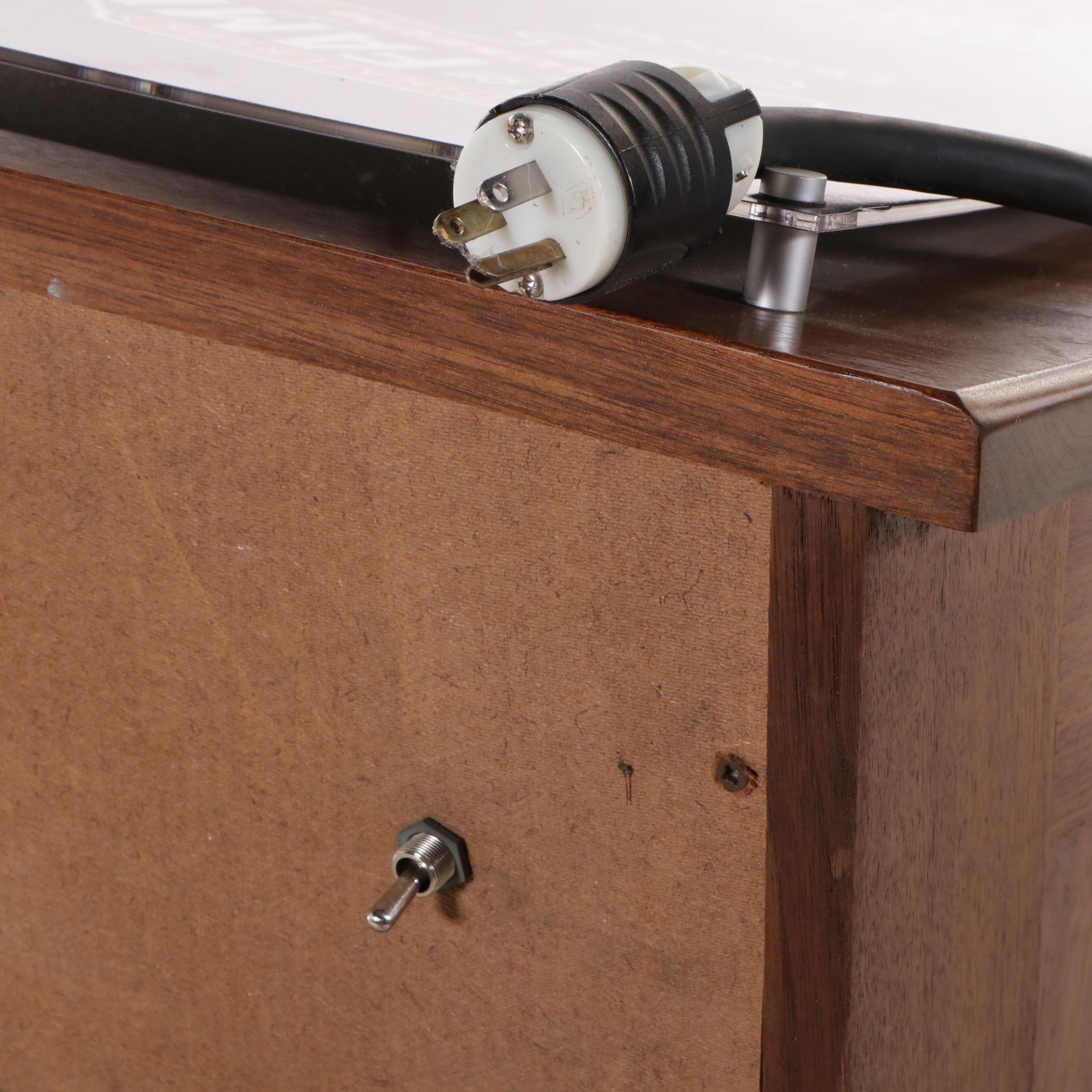 Cincinnati Reds Museum Retail Baseball Display Cabinet