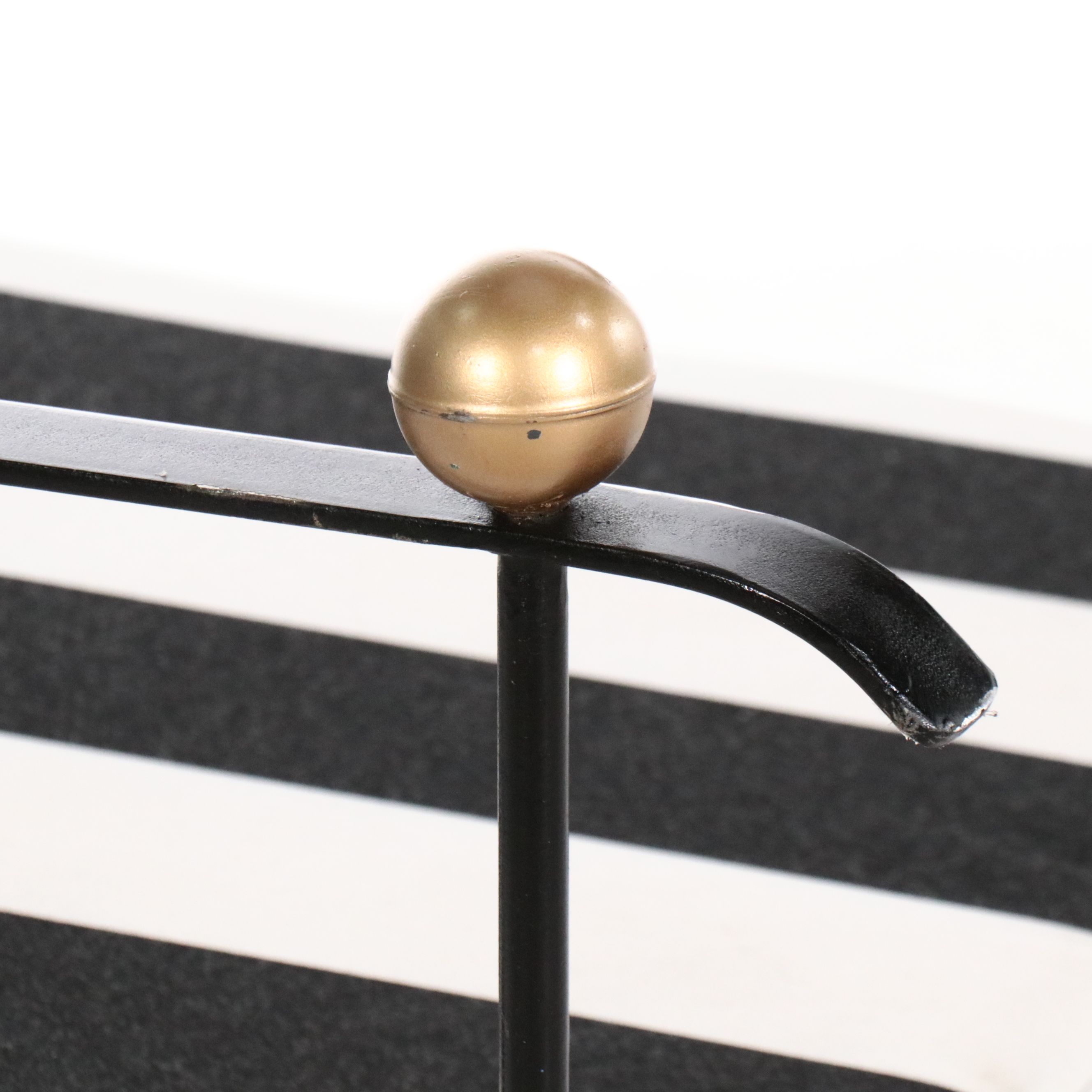 Iron Patio Lounge Chair and Ottoman After Mario Papperzini for Salterini