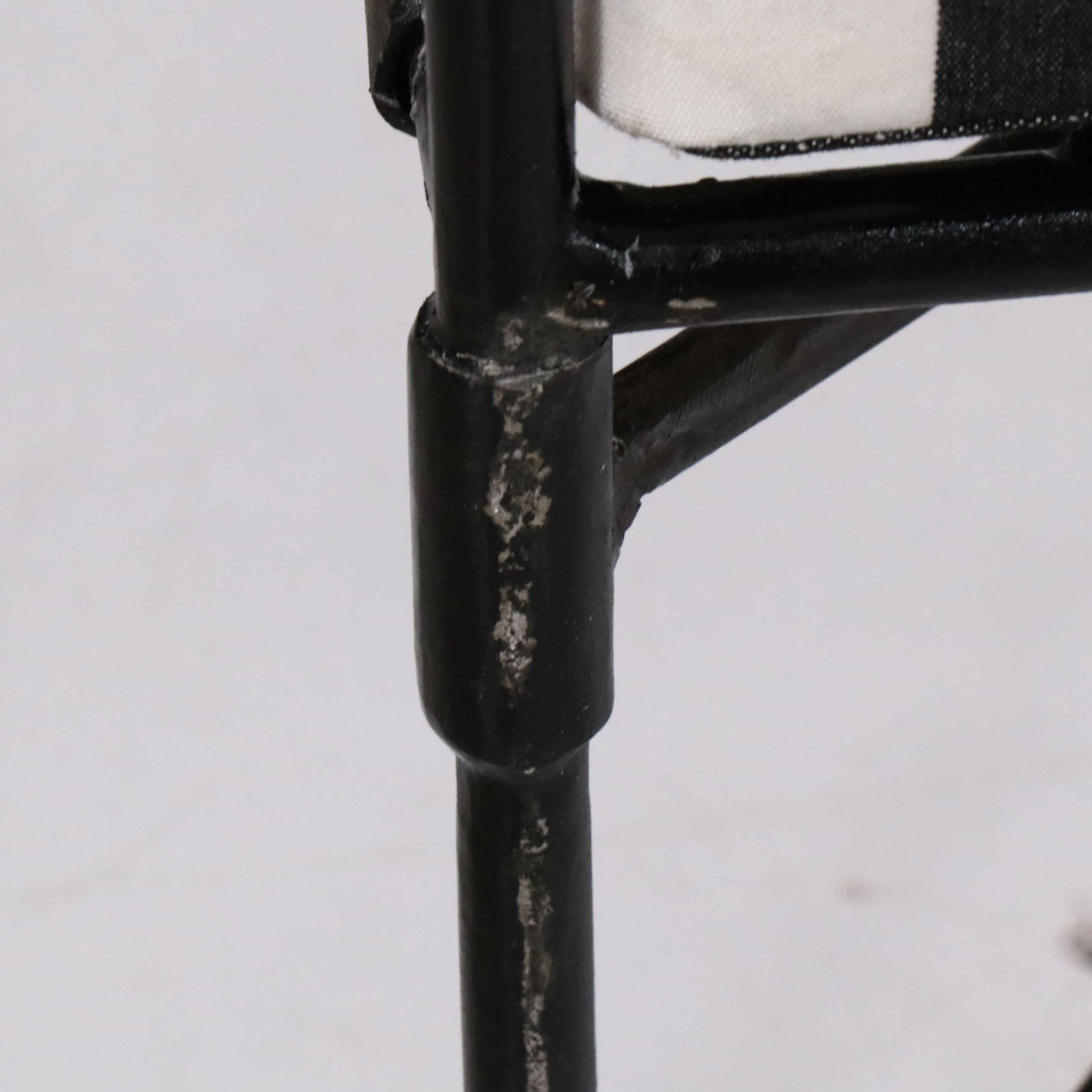 Iron Patio Lounge Chair and Ottoman After Mario Papperzini for Salterini