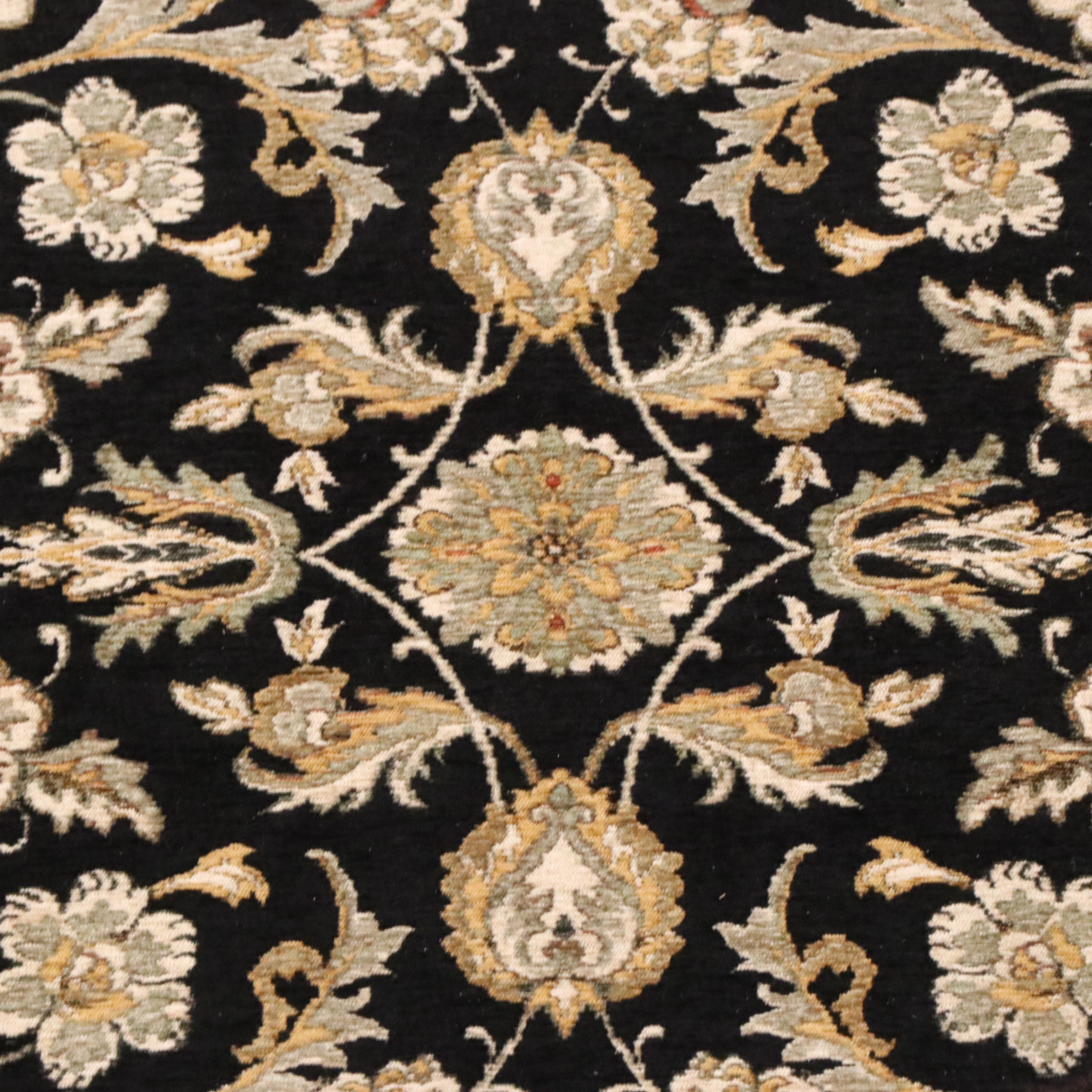 9'6 x 13'6 Machine Made Indian Agra Style Room-Sized Rug