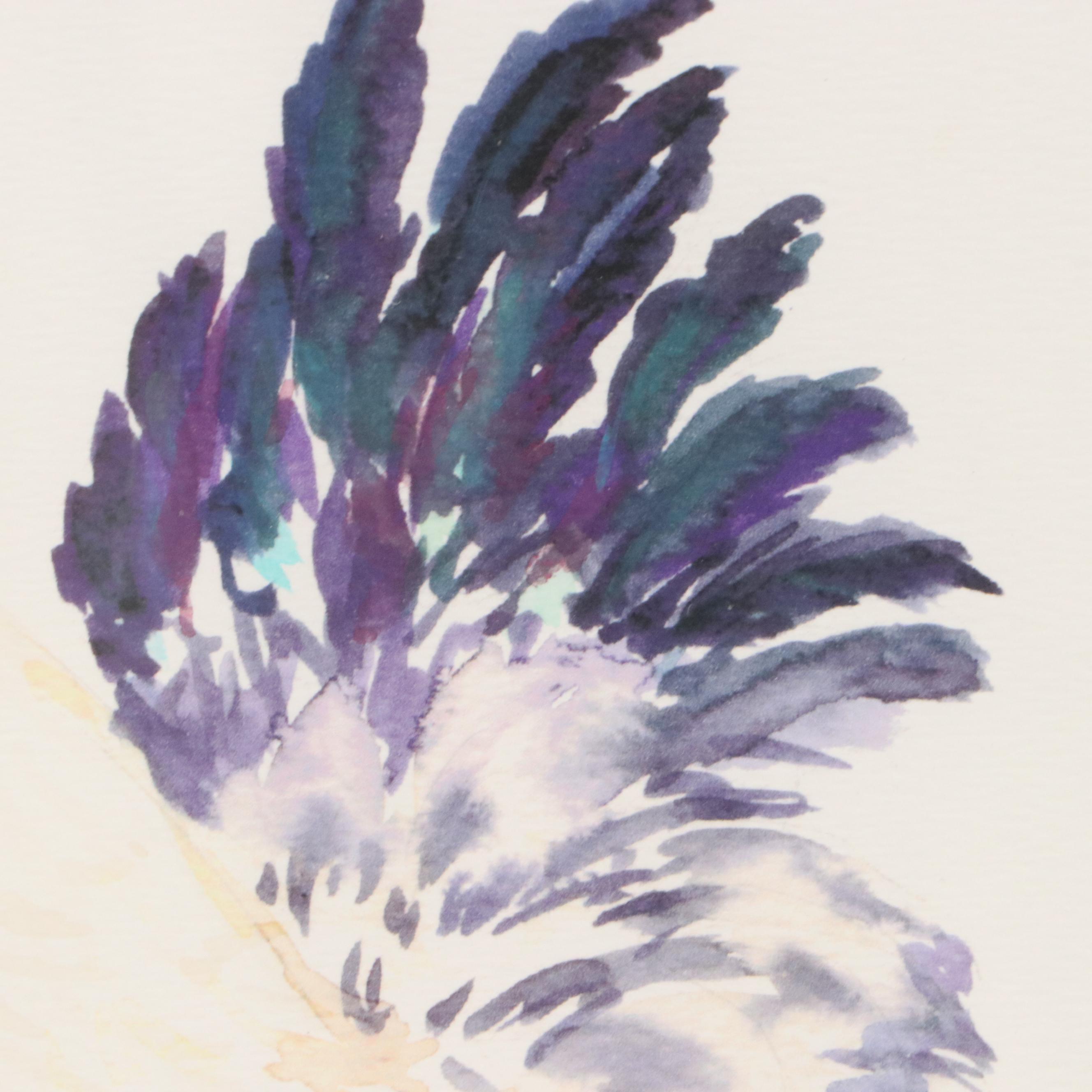 Hand Embellished Giclees of Chicken and Rooster, 21st Century