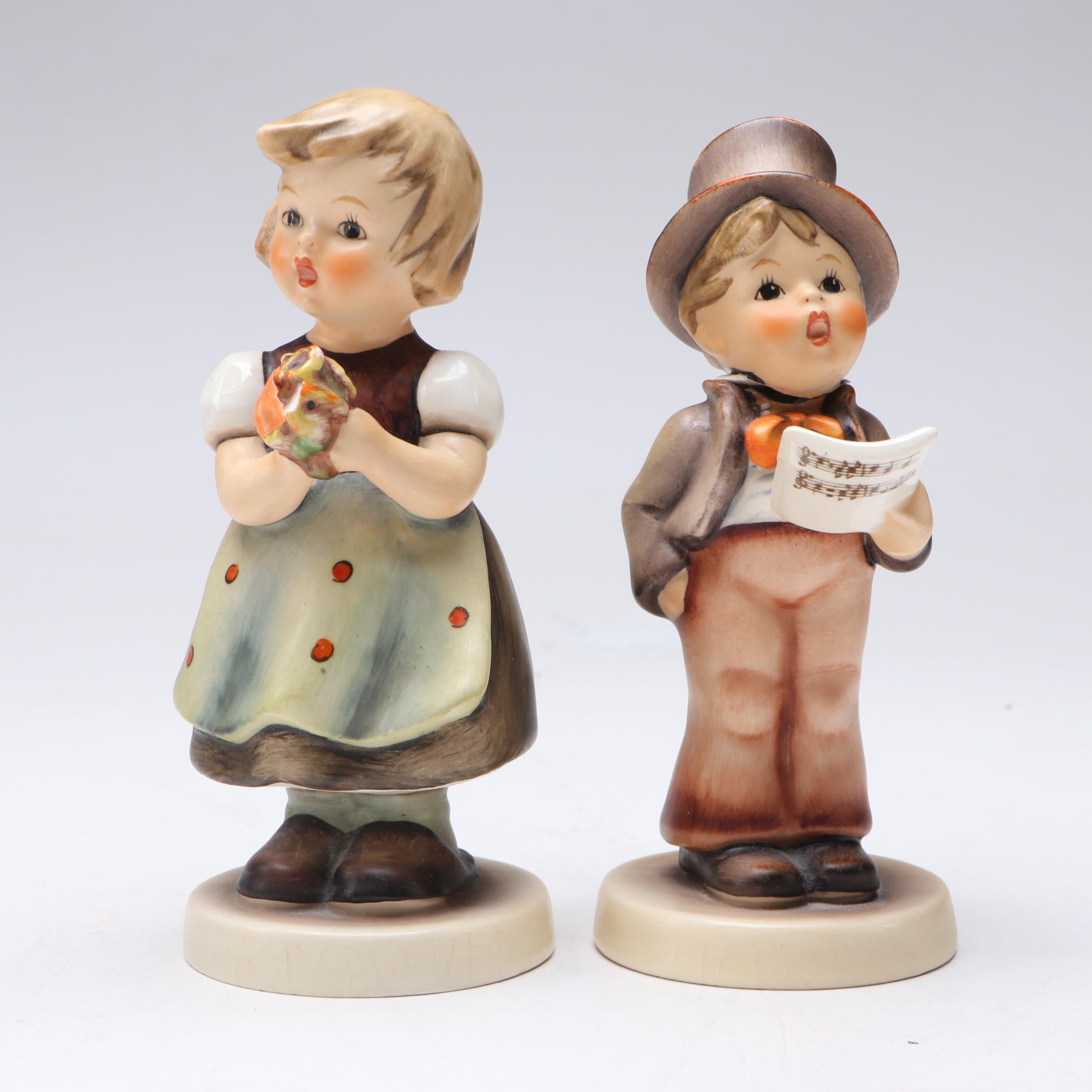 Goebel "Worship," "Goose Girl" and More Porcelain Hummel Figurines