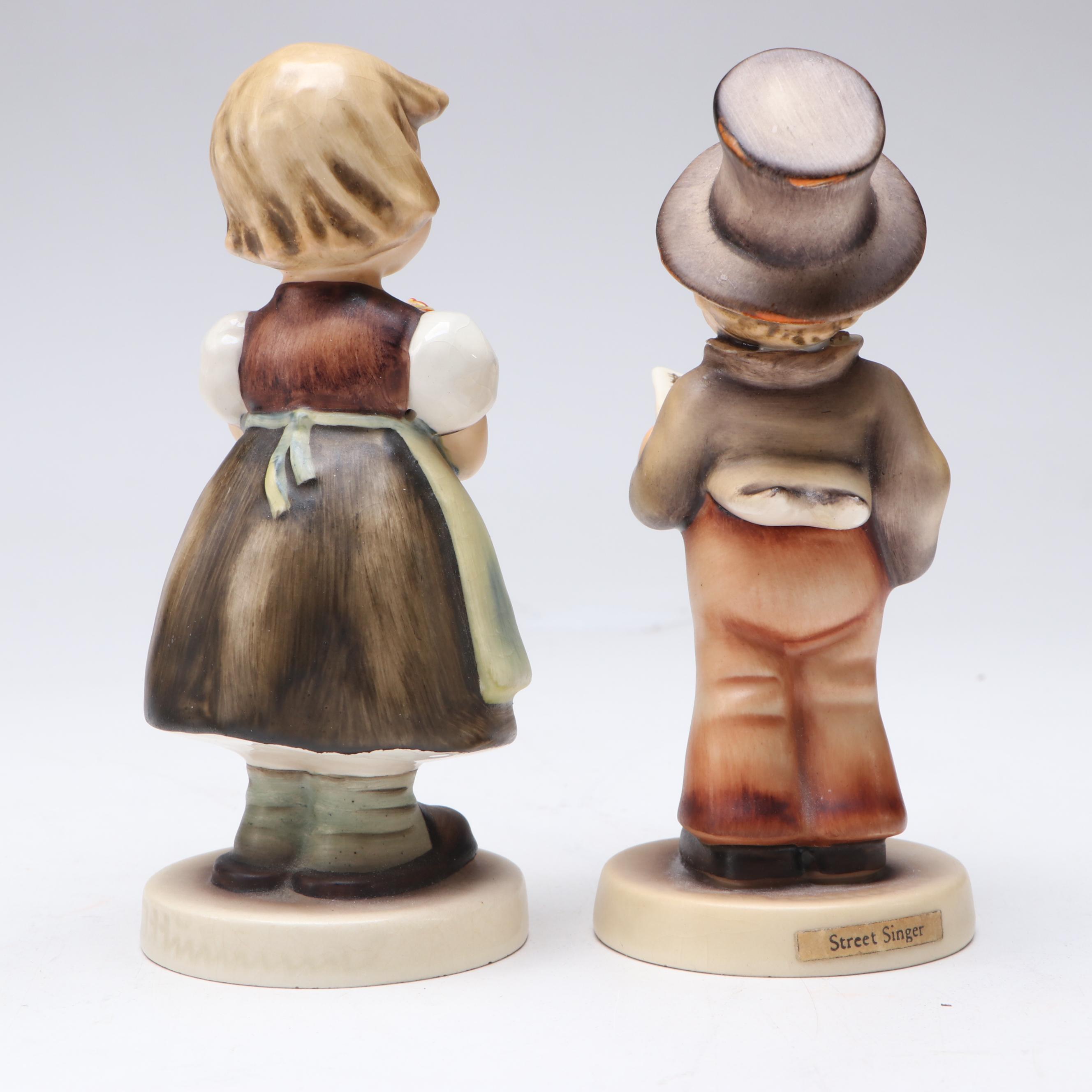 Goebel "Worship," "Goose Girl" and More Porcelain Hummel Figurines