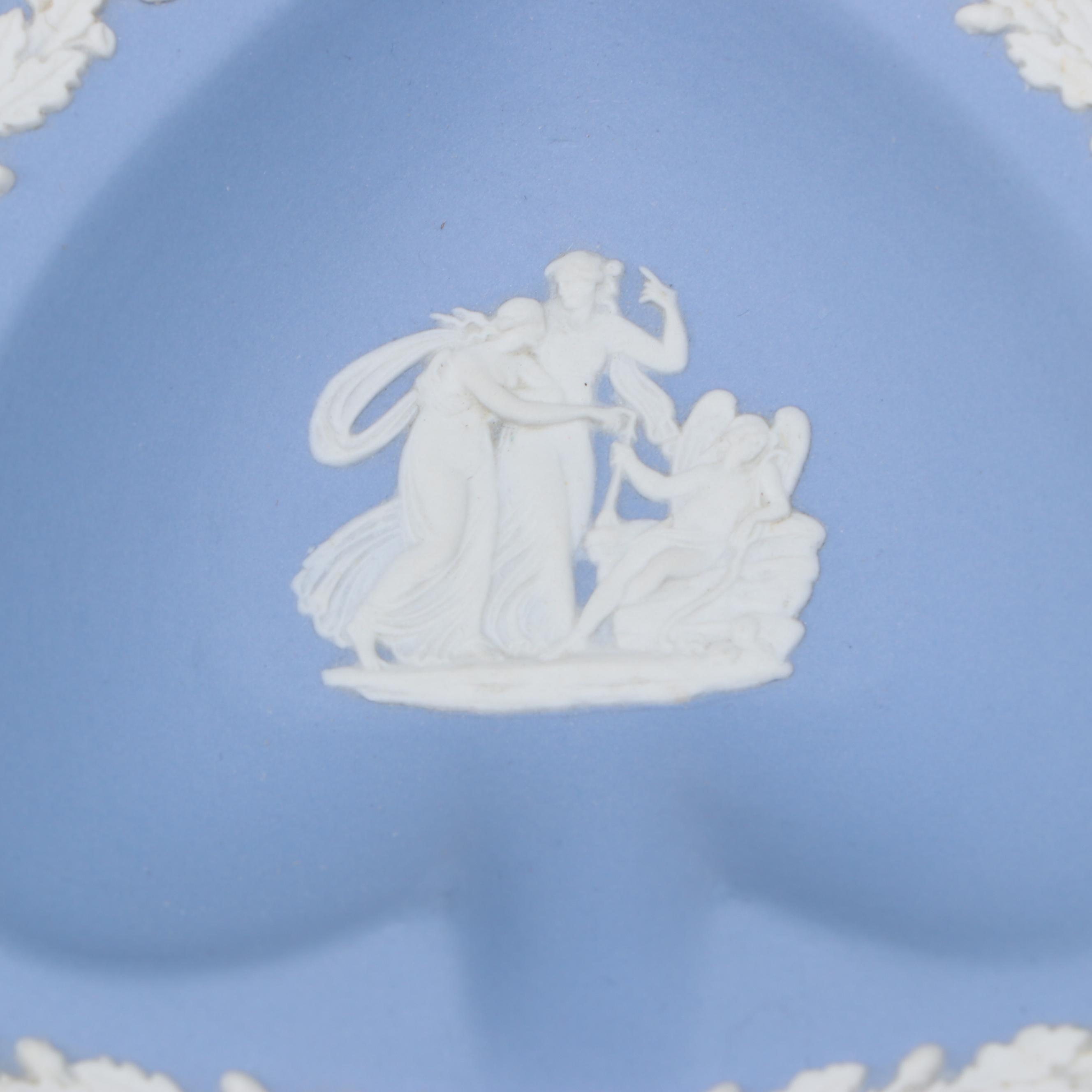 Wedgwood English Jasper Ware Box, Ashtray and Table Dish