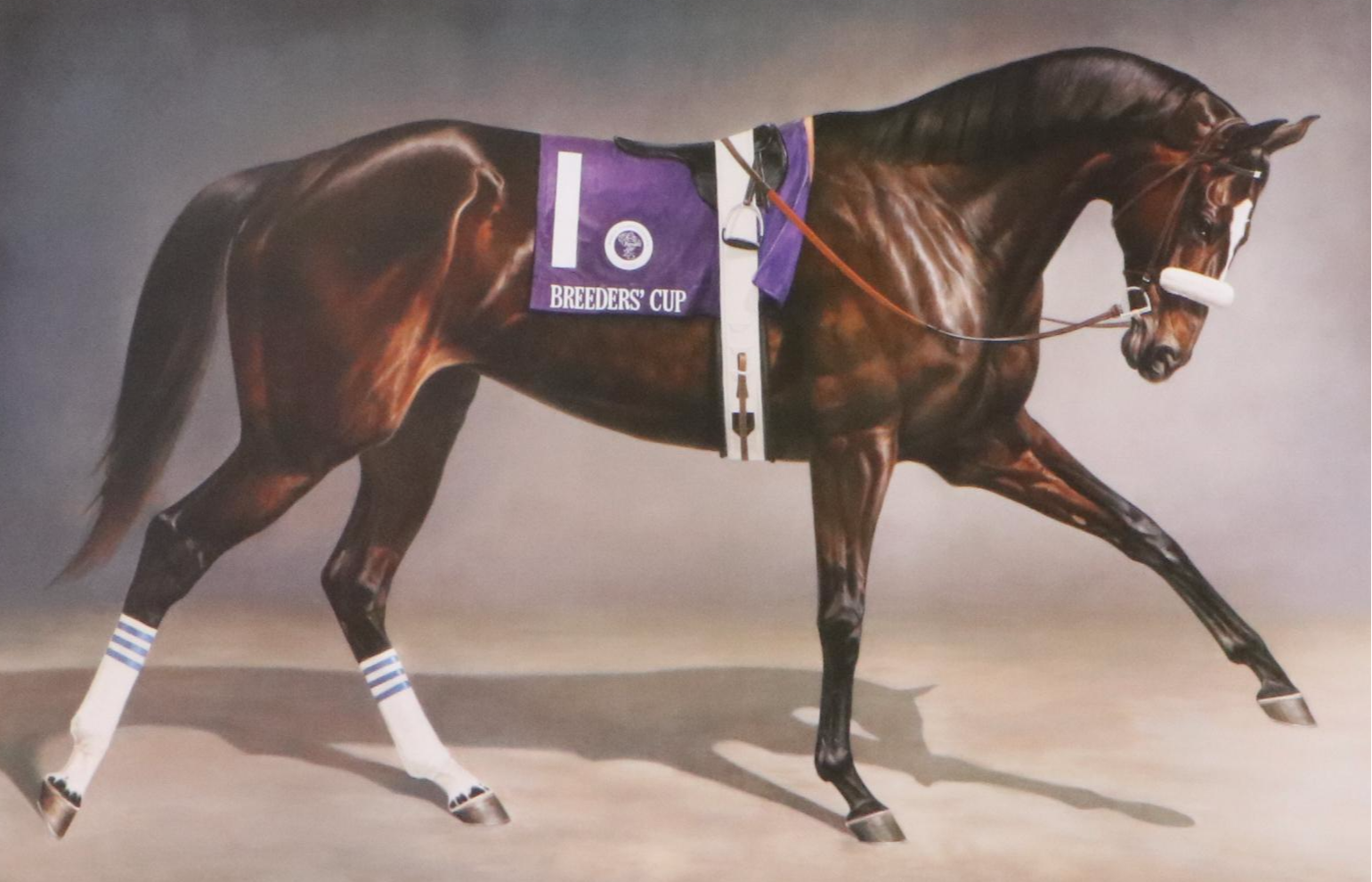 Offset Lithograph After Jamie Corum "Zenyatta," 2011