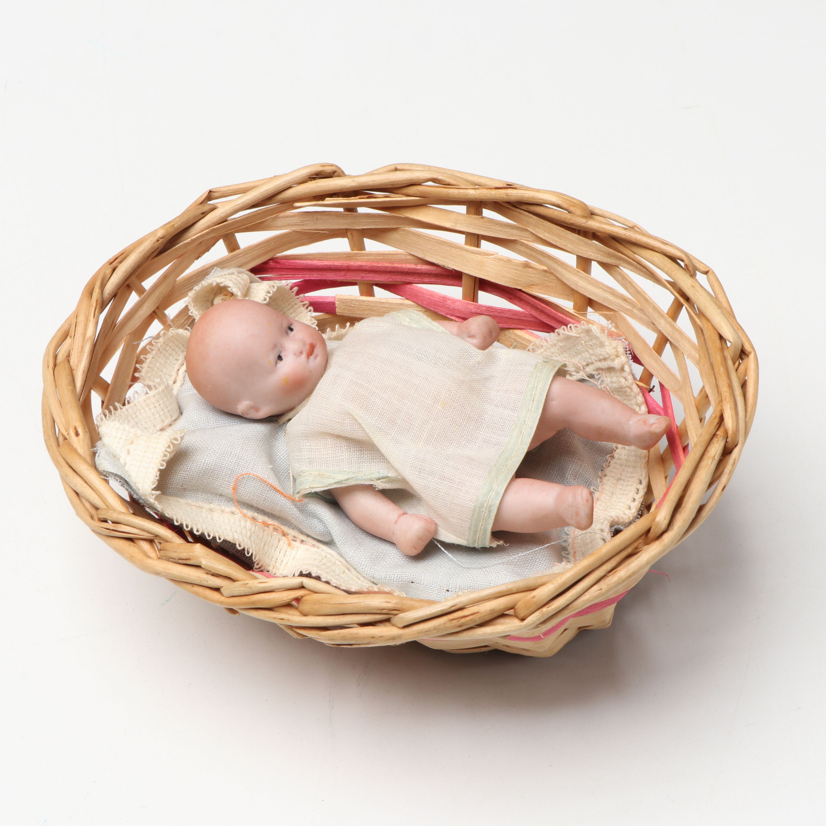 Schildkröt German Celluloid  with By Lo Baby and Other Dolls