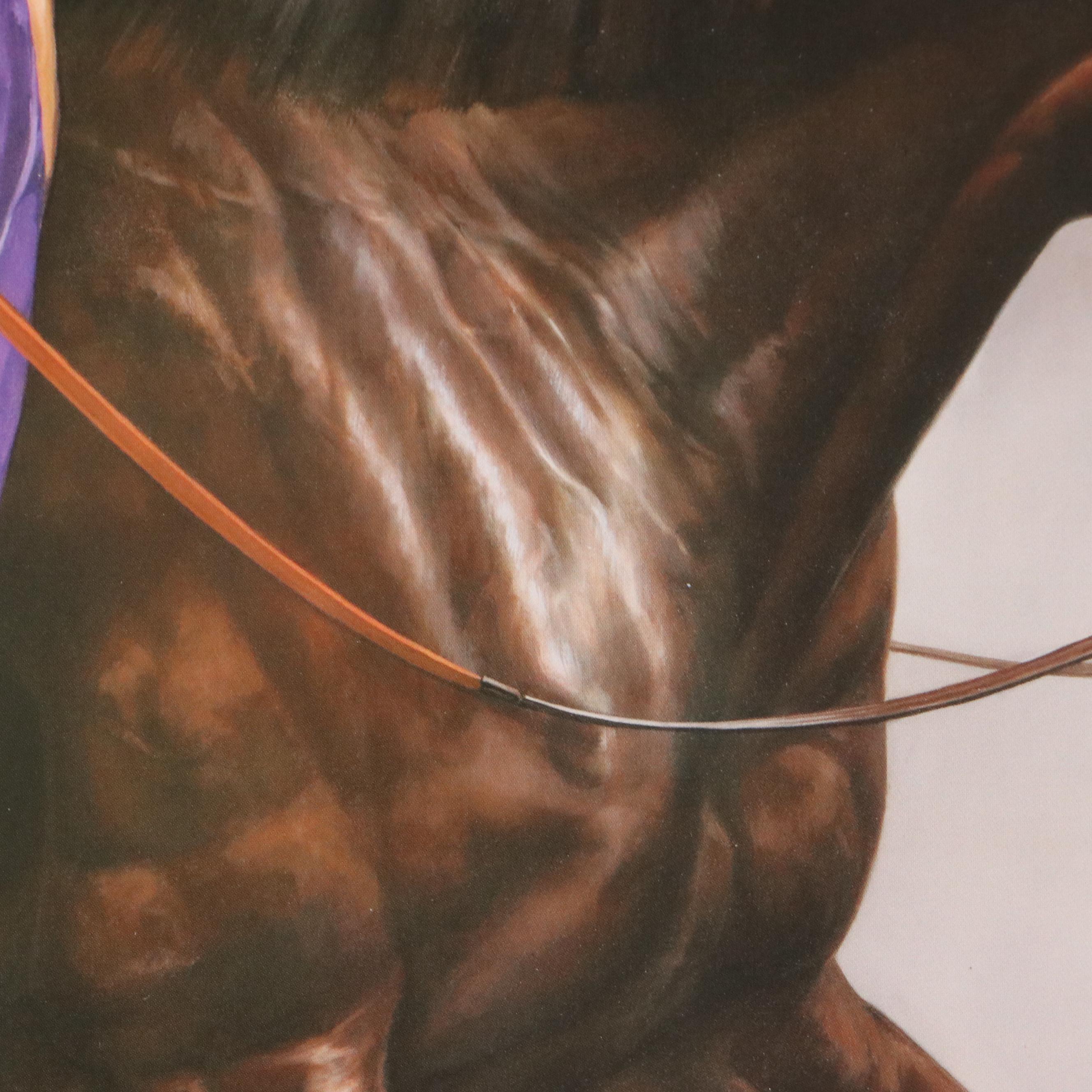 Offset Lithograph After Jamie Corum "Zenyatta," 2011