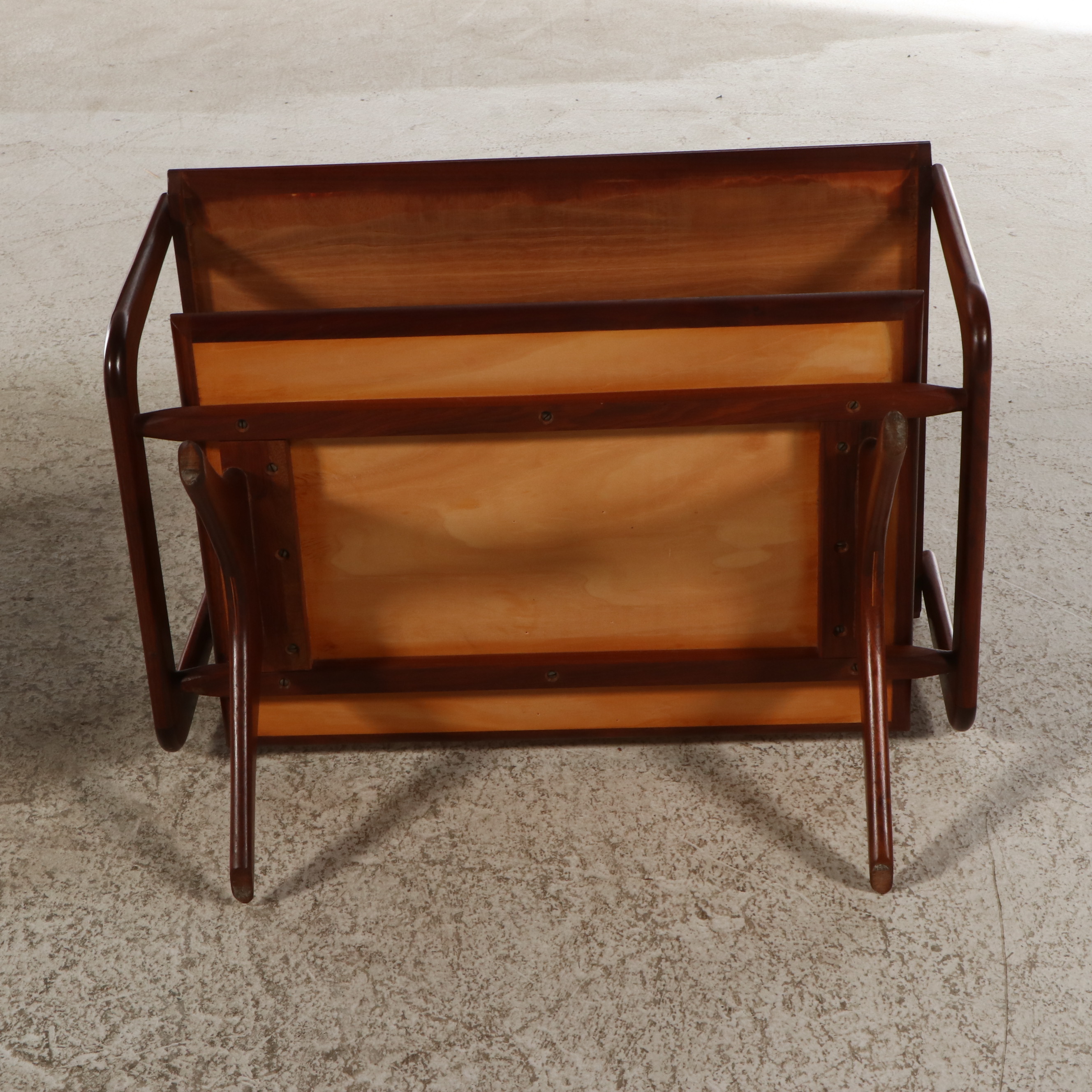 Pair of Otmar Mid Century Modern Teak End Tables