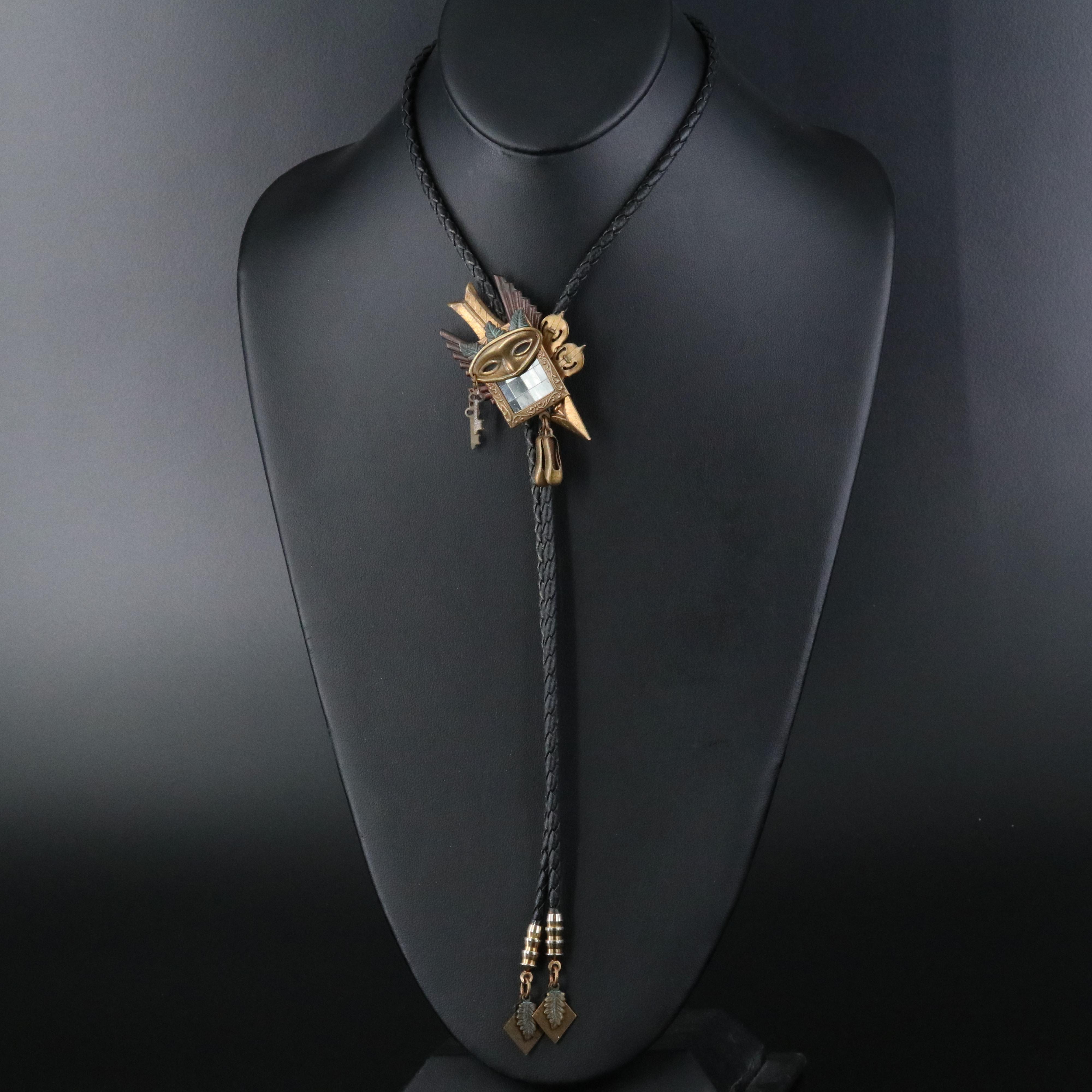 Parvenue Costume "The Arts" Bolo Tie