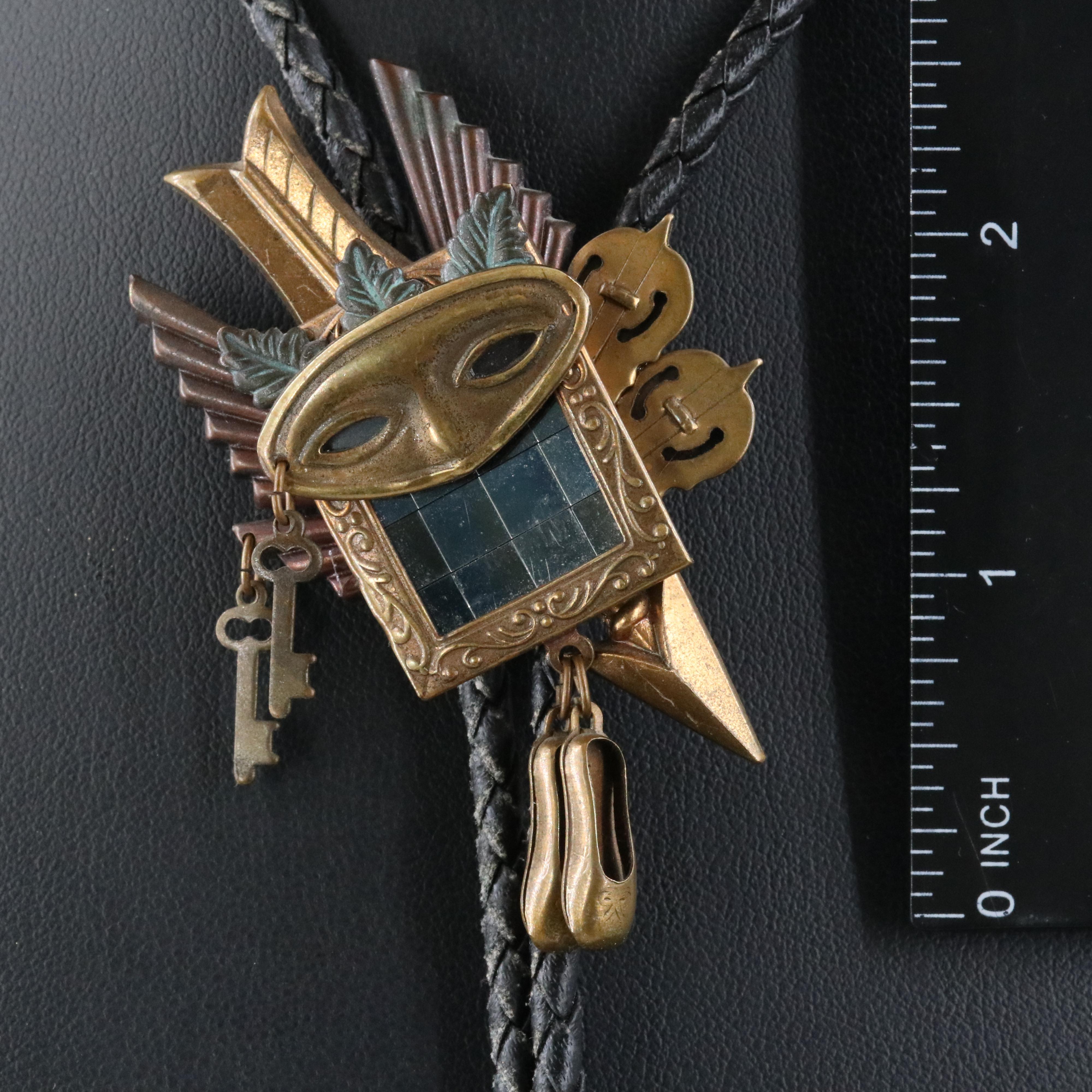 Parvenue Costume "The Arts" Bolo Tie