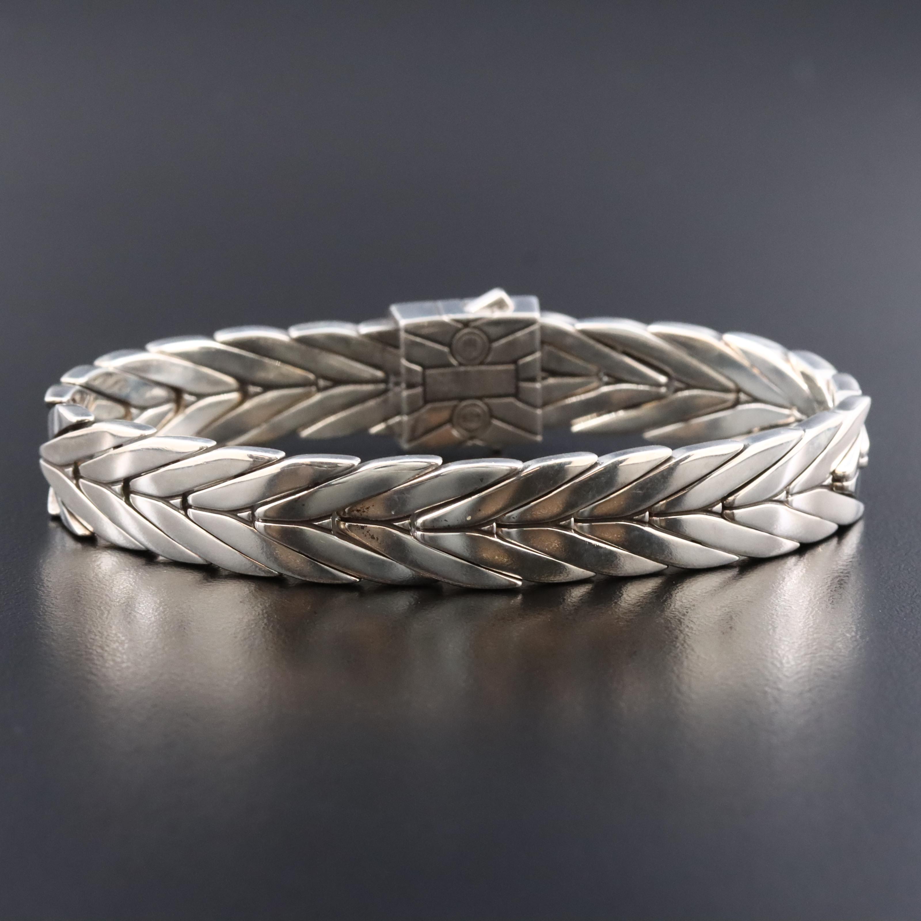 John Hardy Modern Chain Sterling Bracelet