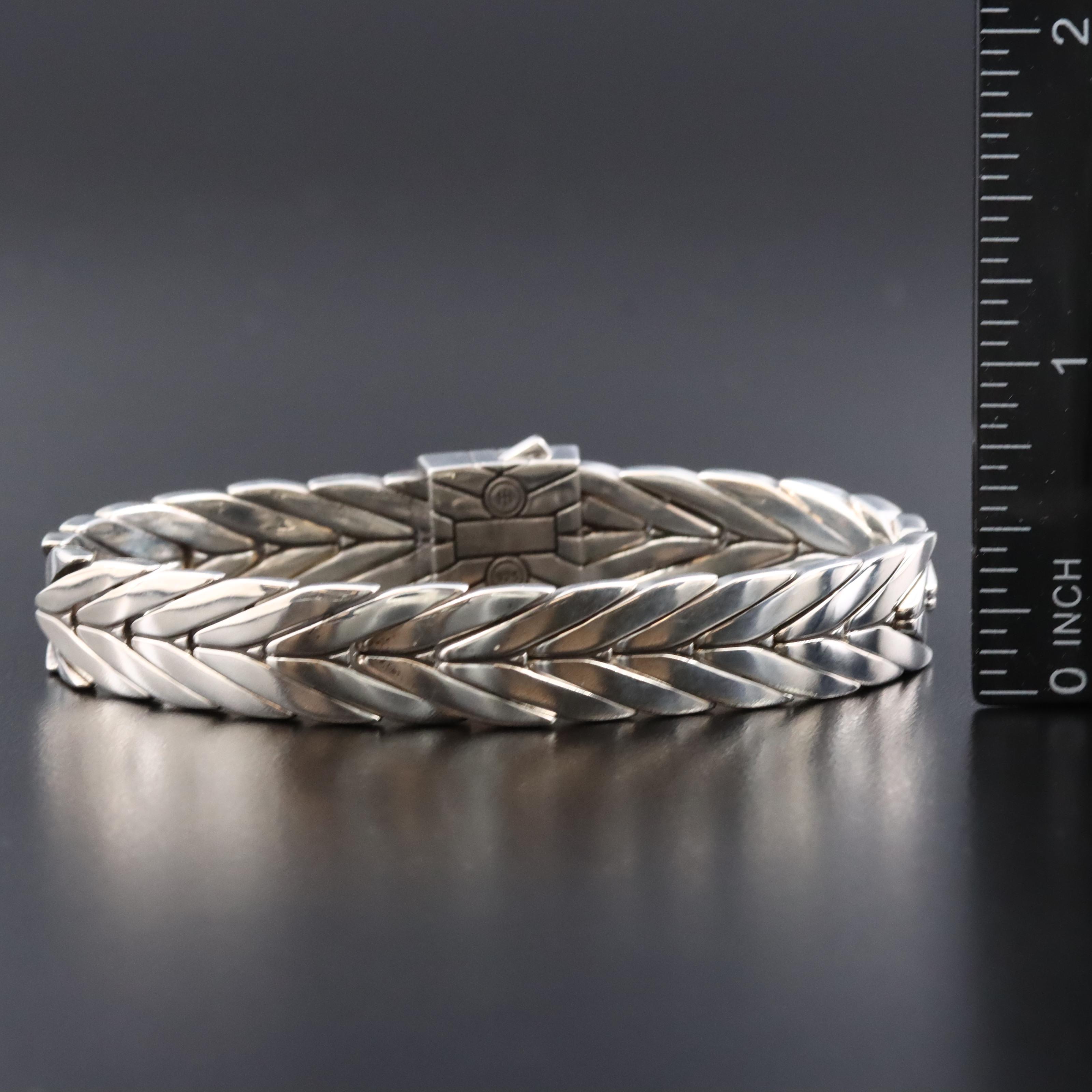 John Hardy Modern Chain Sterling Bracelet