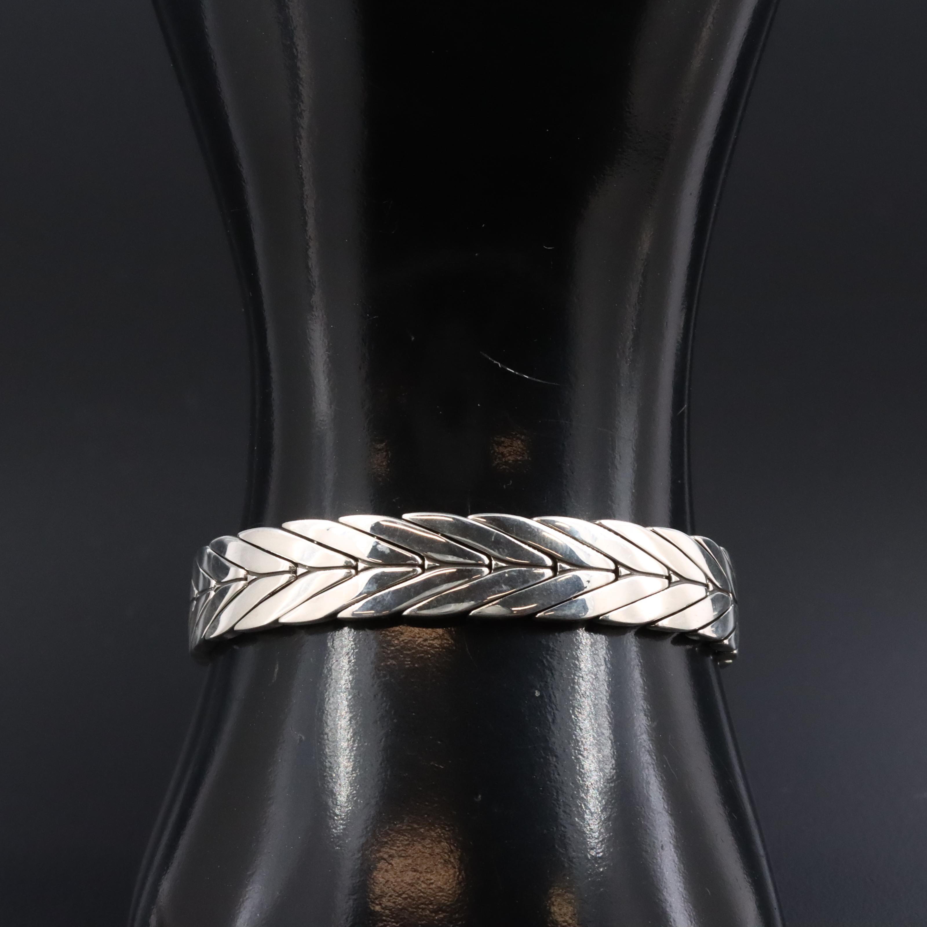 John Hardy Modern Chain Sterling Bracelet