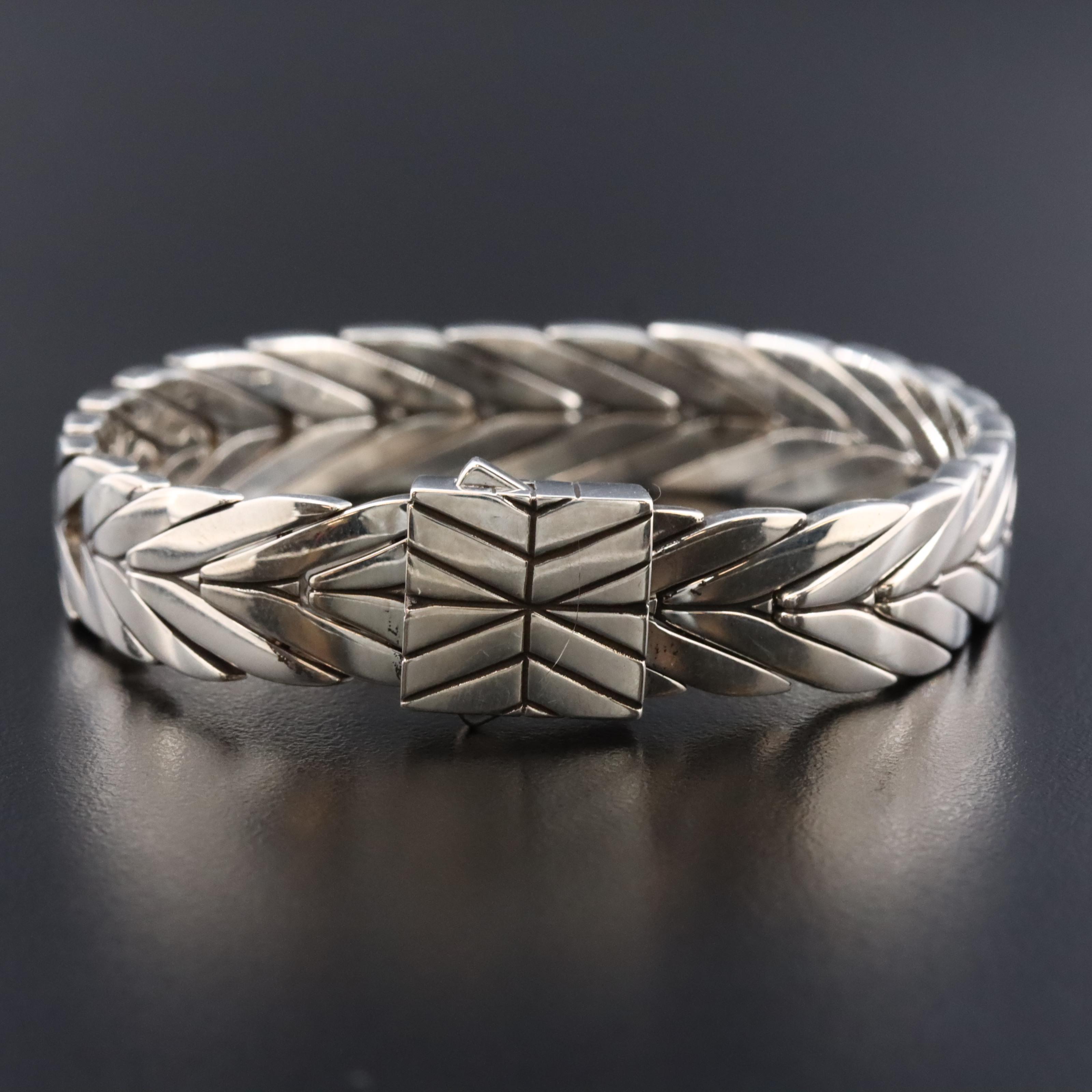 John Hardy Modern Chain Sterling Bracelet