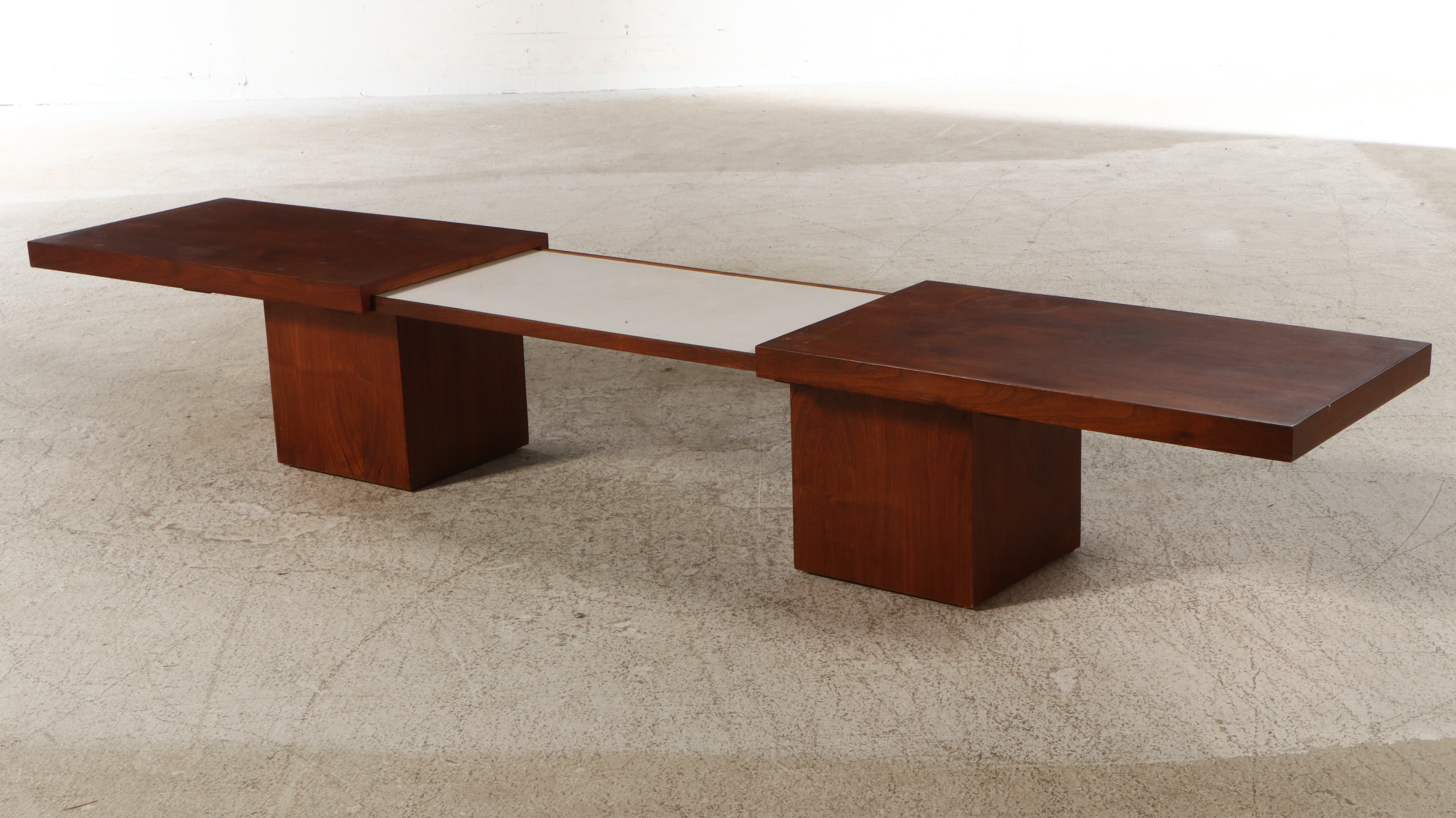 Otmar Mid Century Modern Walnut Coffee Table