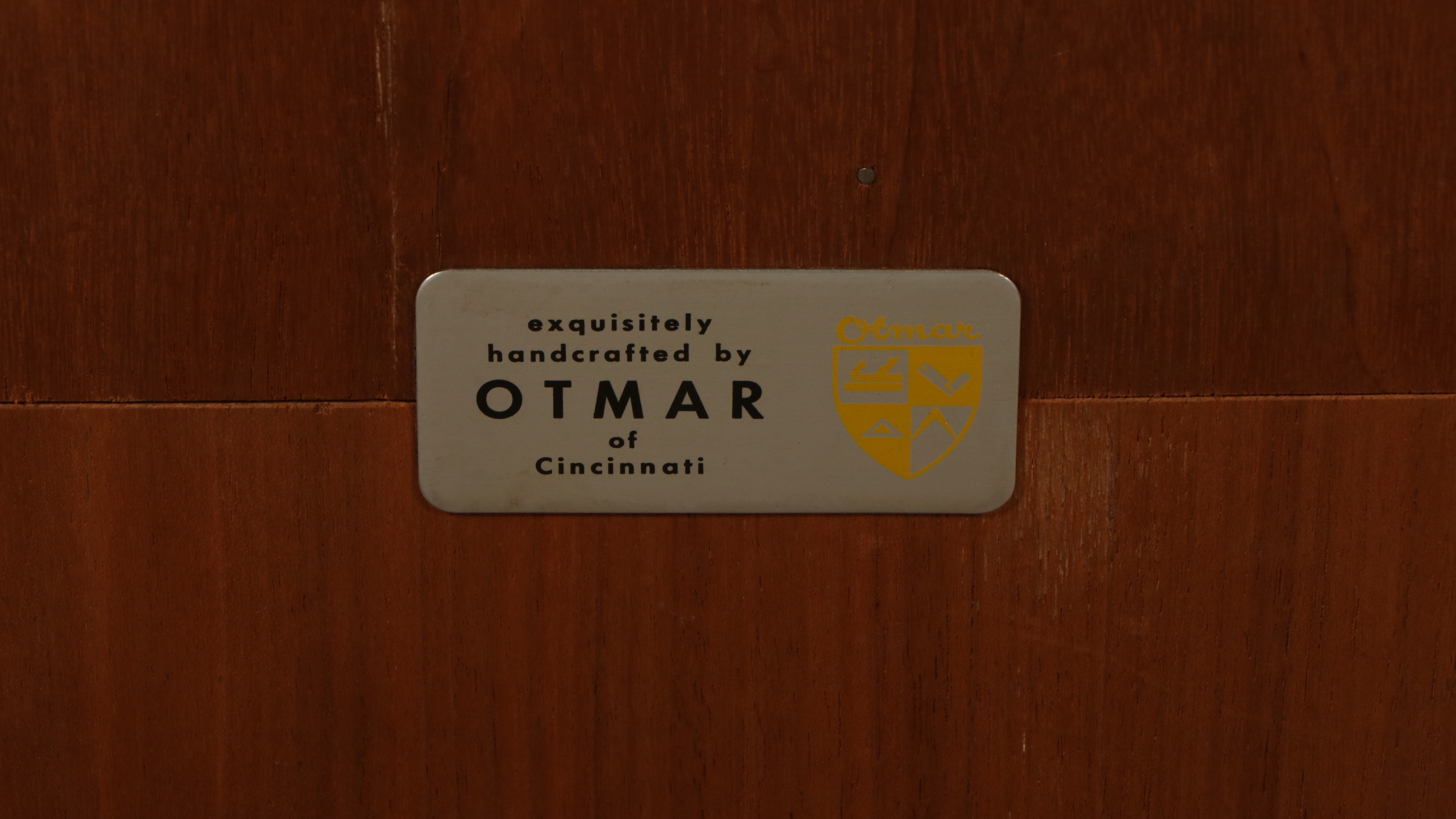 Otmar Mid Century Modern Walnut Coffee Table