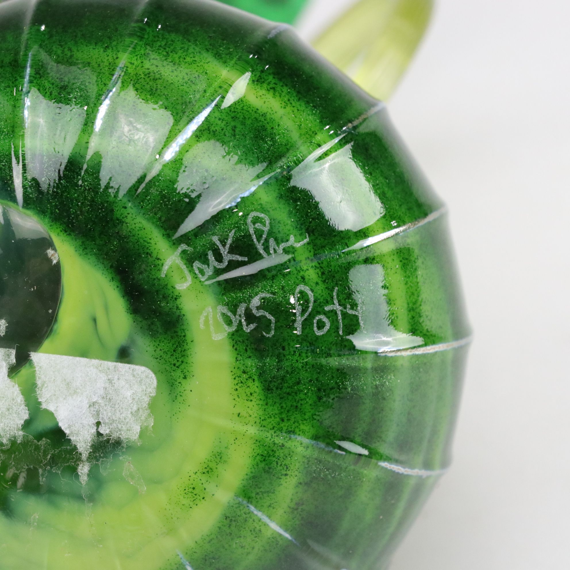 Jack Pine Studio Hand-Blown Glass 2025 Pumpkin of  the Year