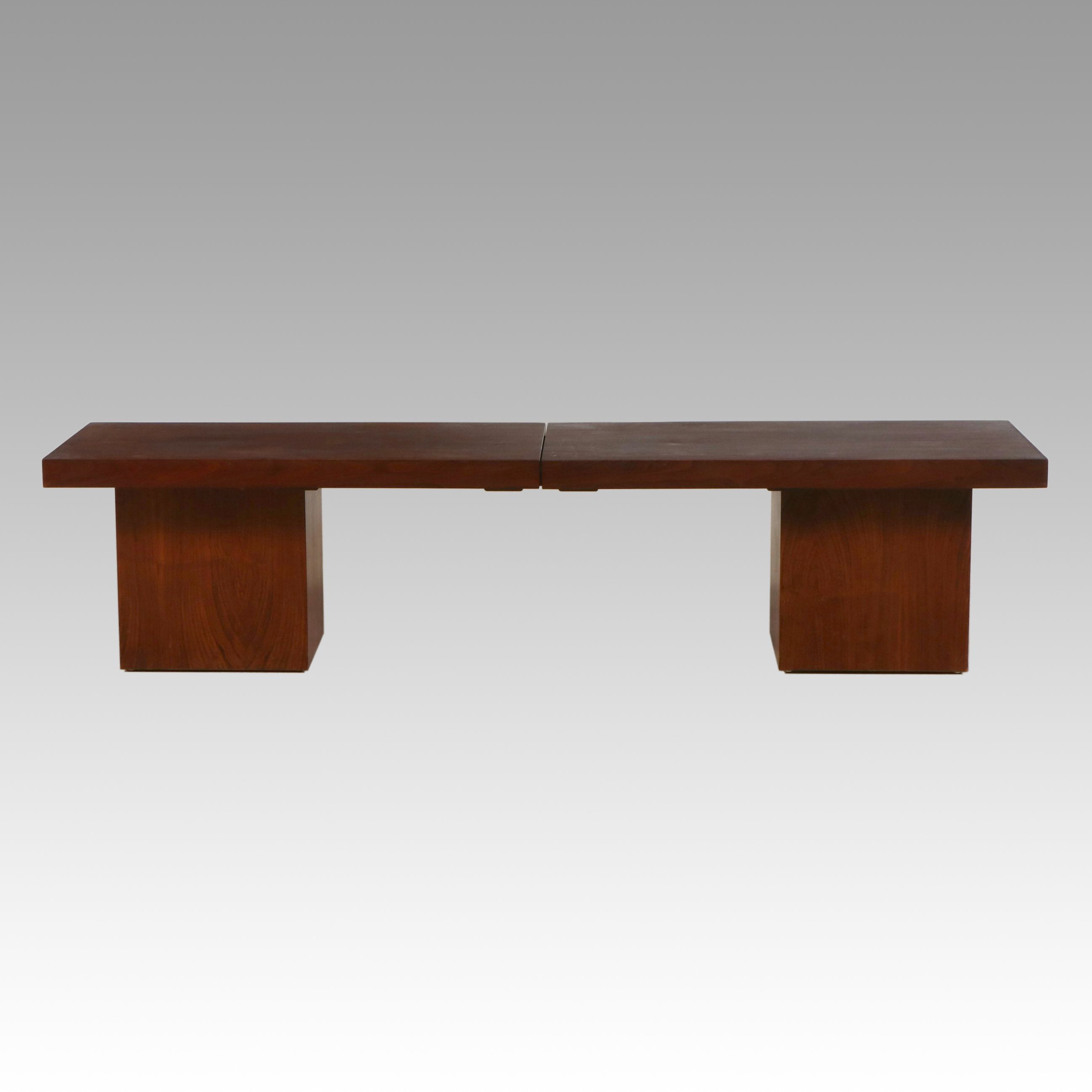 Otmar Mid Century Modern Walnut Coffee Table