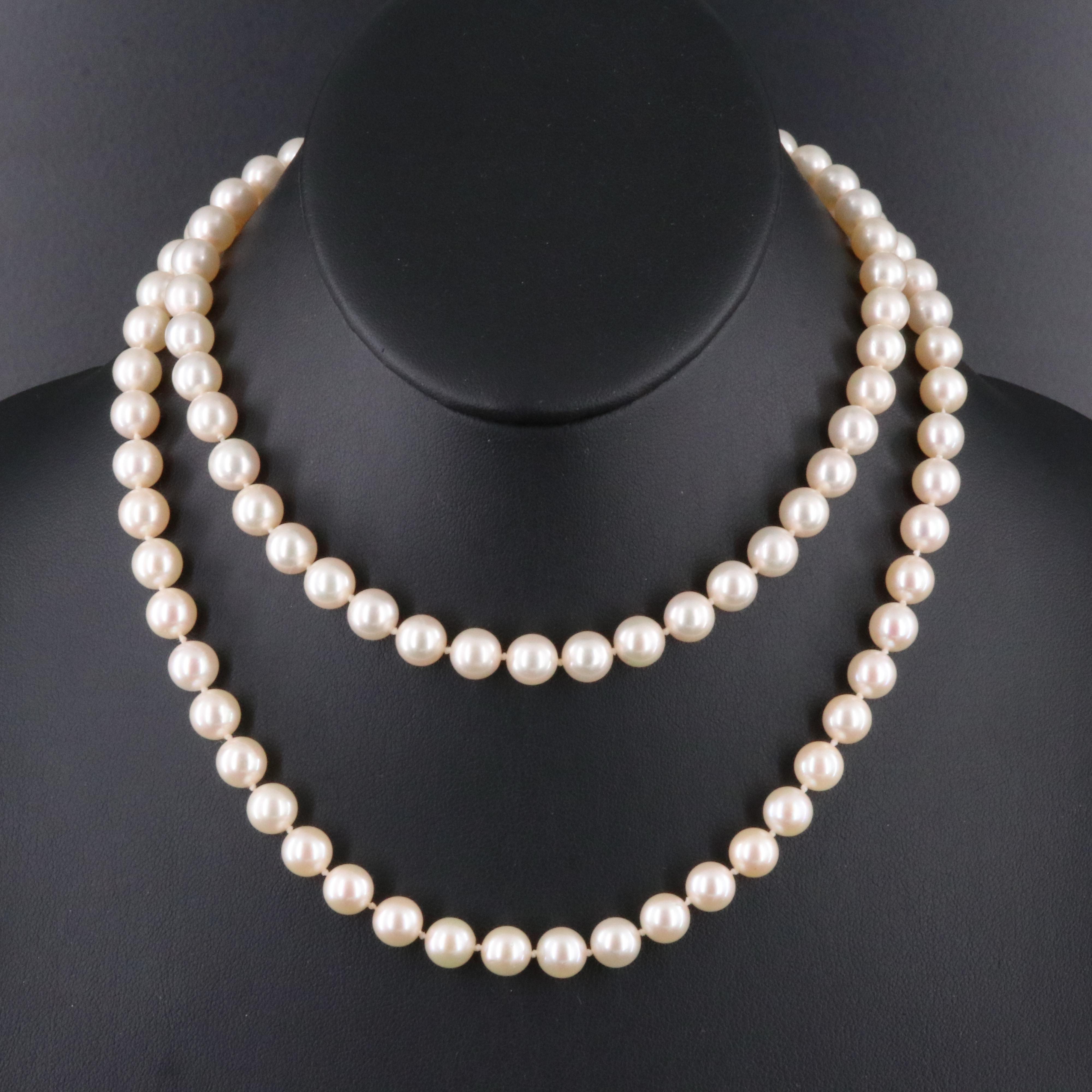 14K Pearl Necklace