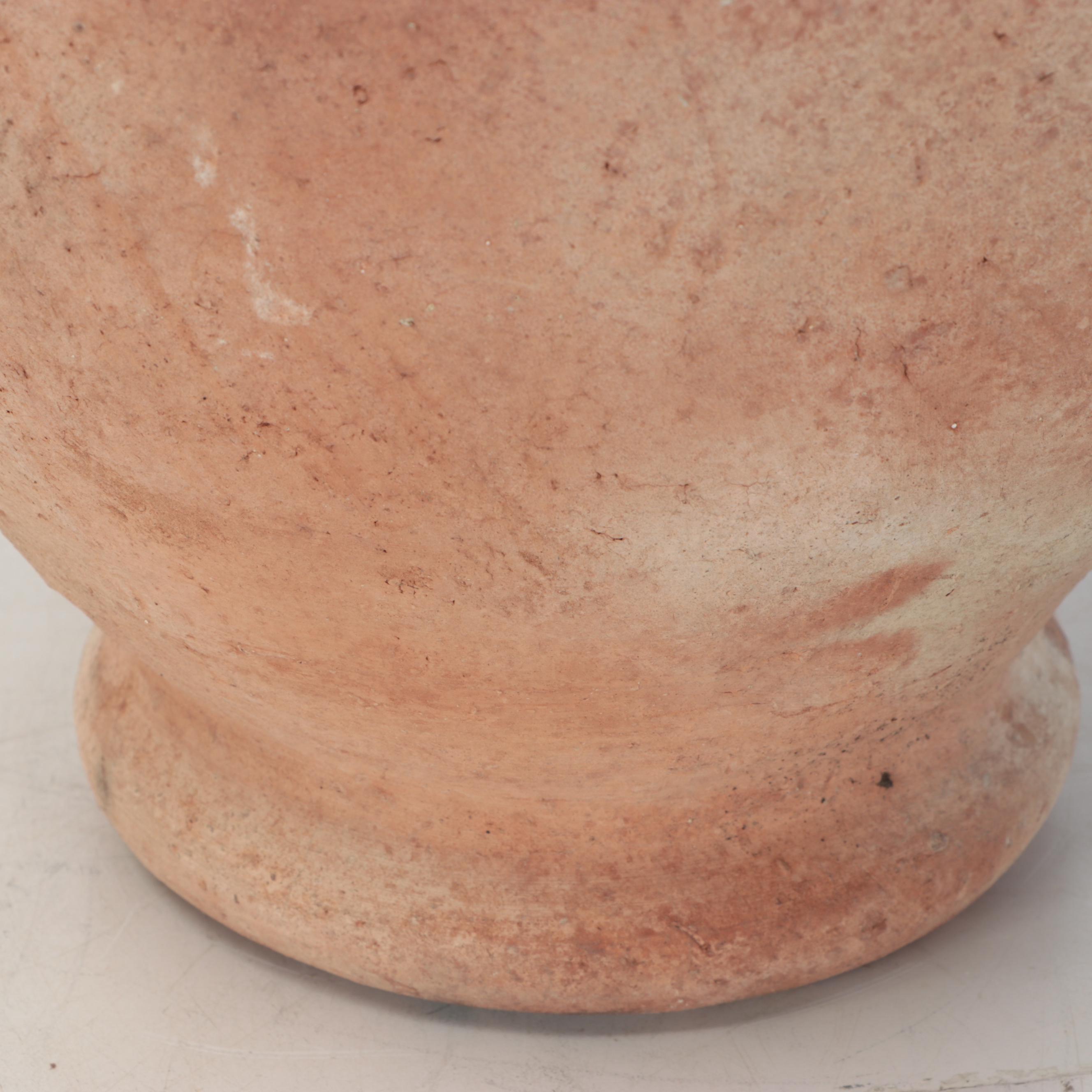 Pair of Turkish Style Terracotta Vases