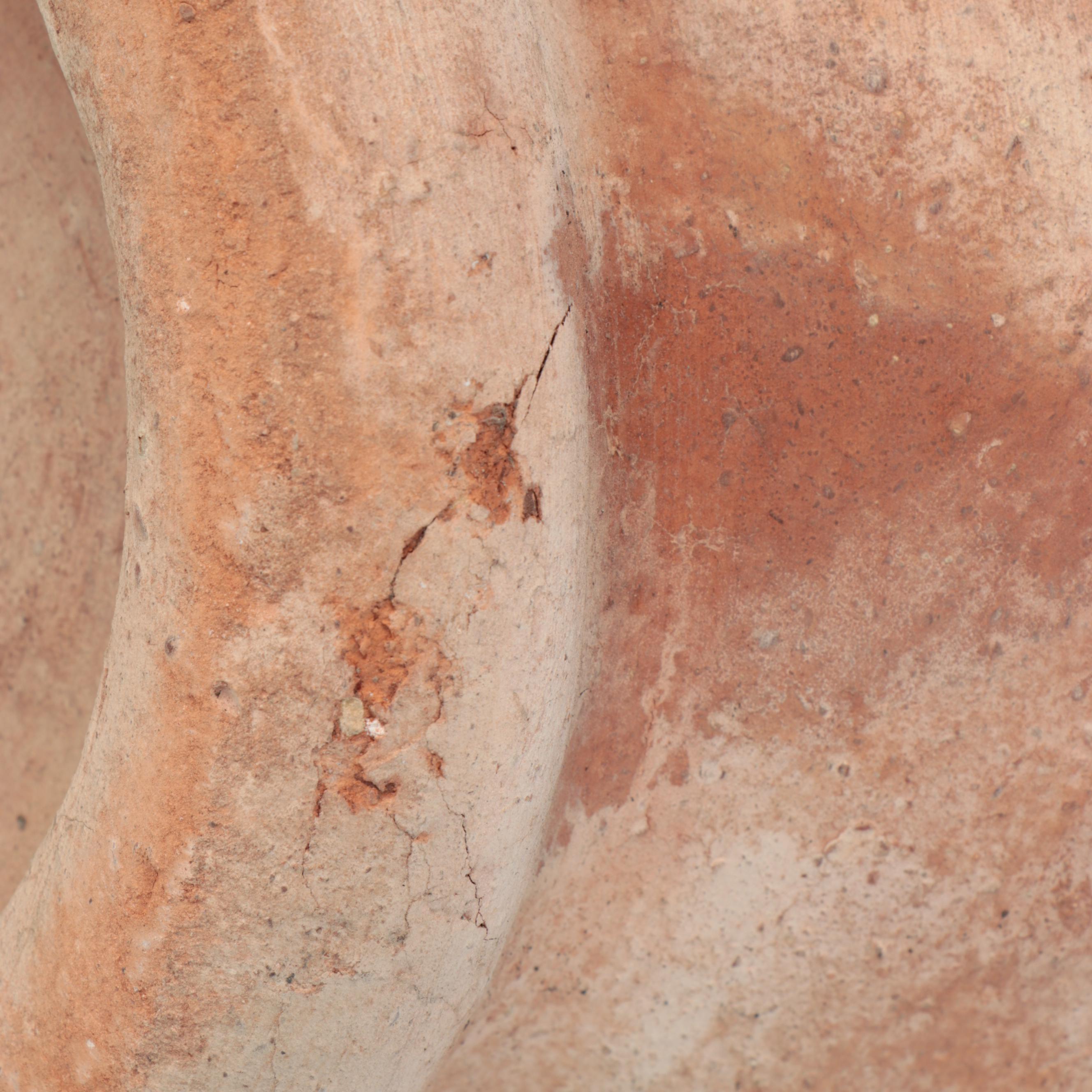 Pair of Turkish Style Terracotta Vases