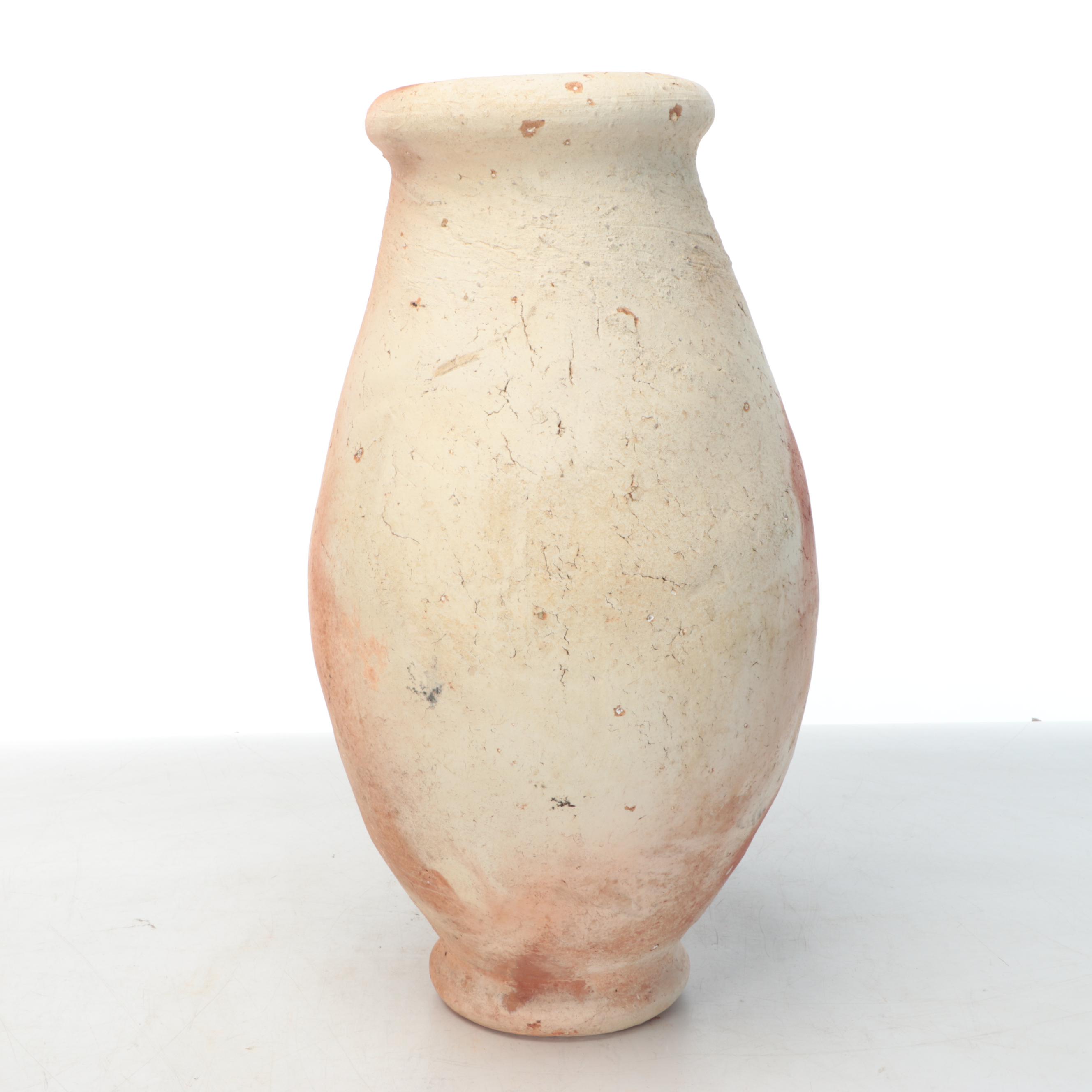 Pair of Turkish Style Terracotta Vases