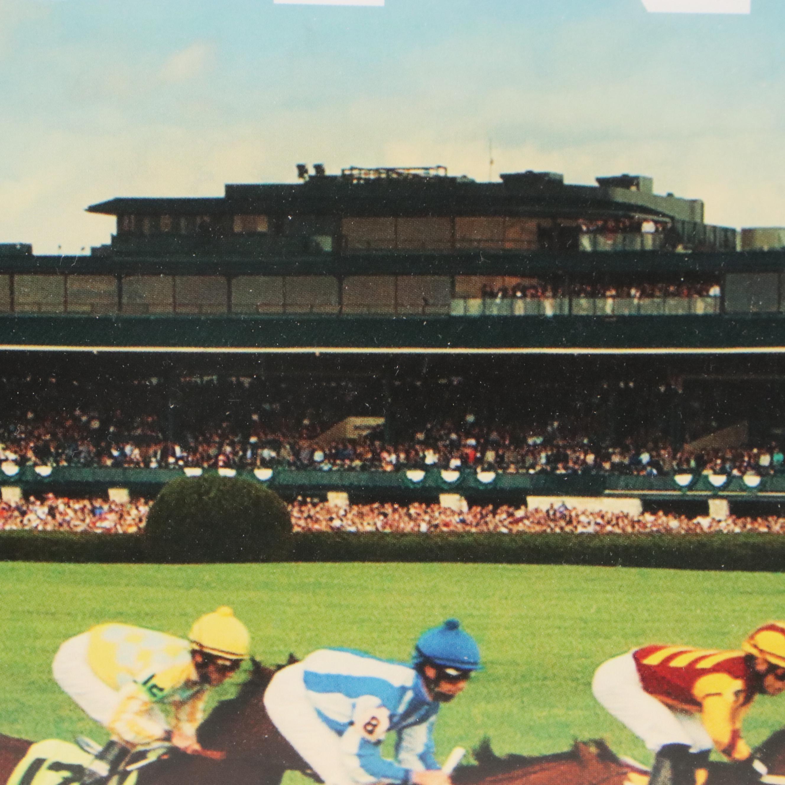 Keeneland Spring Meet "April 6-27" Horse Racing Offset Lithograph Poster