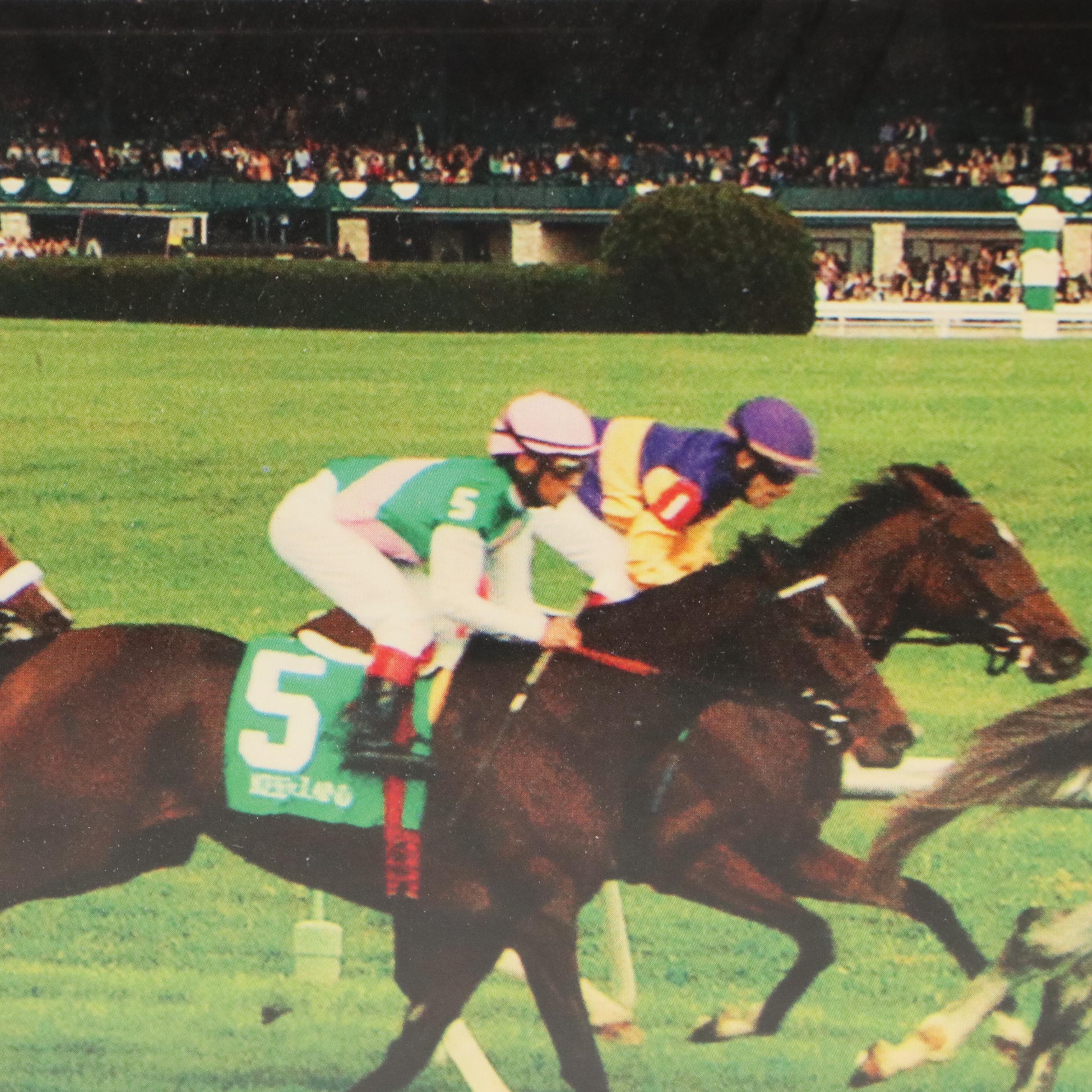 Keeneland Spring Meet "April 6-27" Horse Racing Offset Lithograph Poster