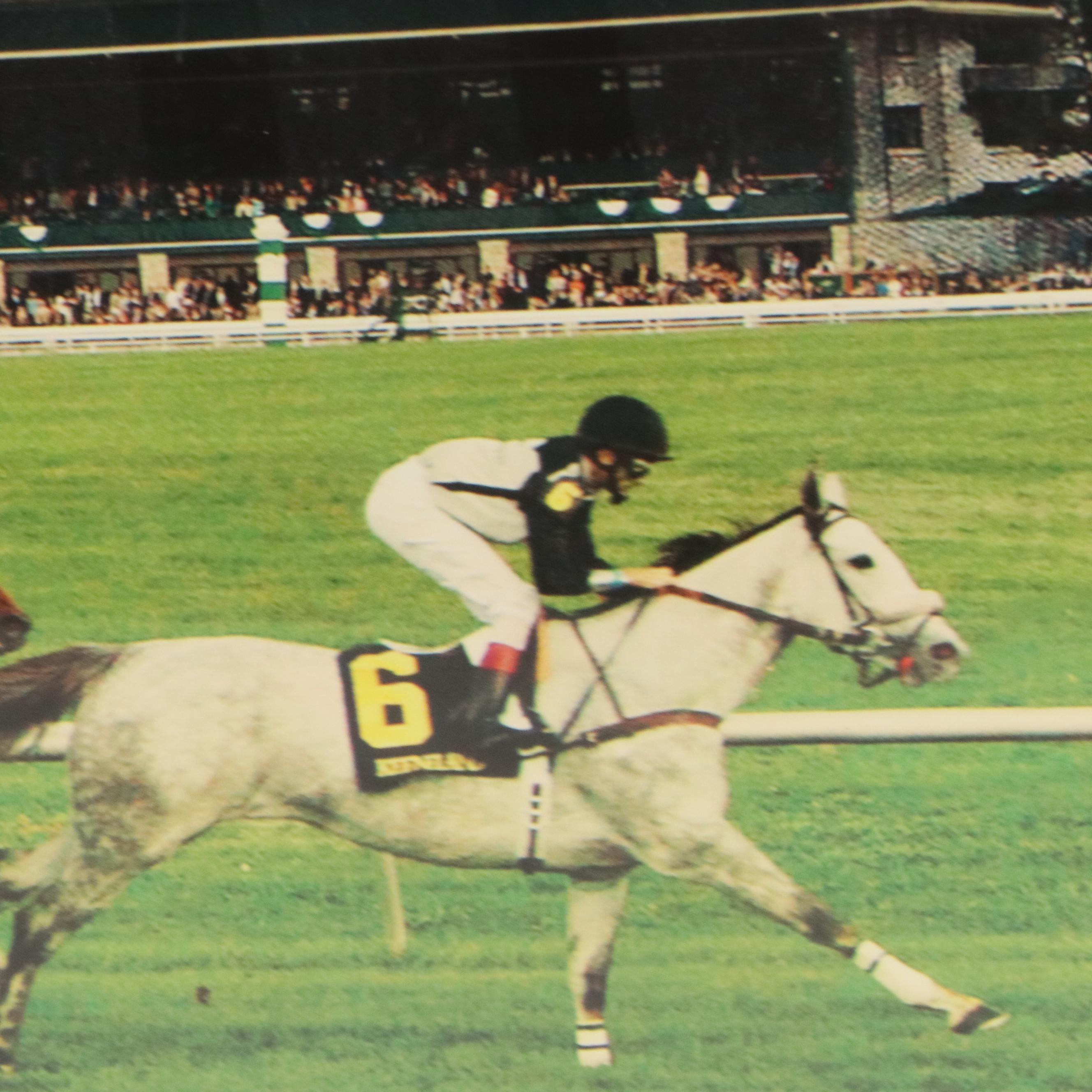 Keeneland Spring Meet "April 6-27" Horse Racing Offset Lithograph Poster