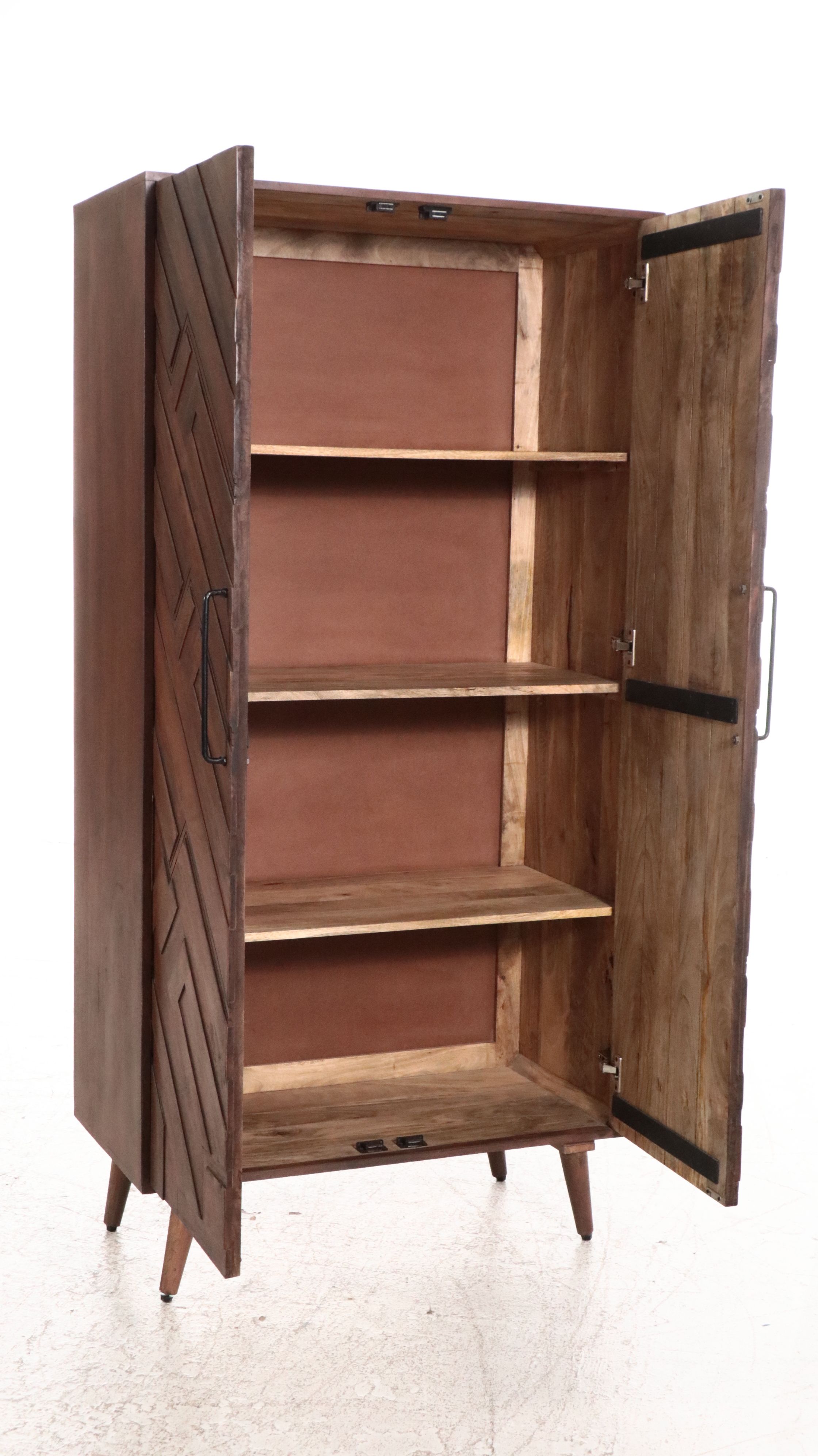 Matthew Izzo Home Mango Cabinet, Late 20th Century