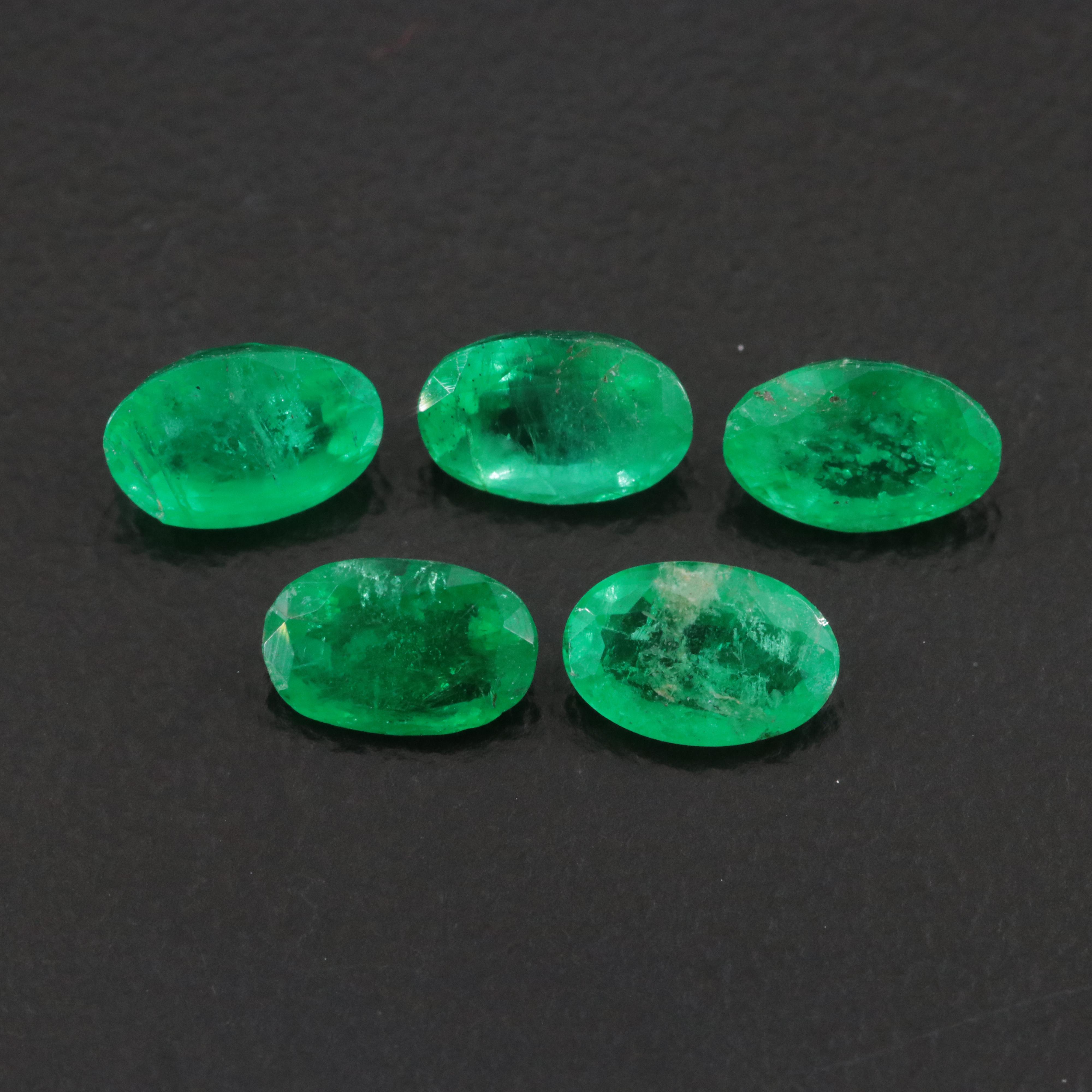 Loose 2.17 CTW Emerald Lot