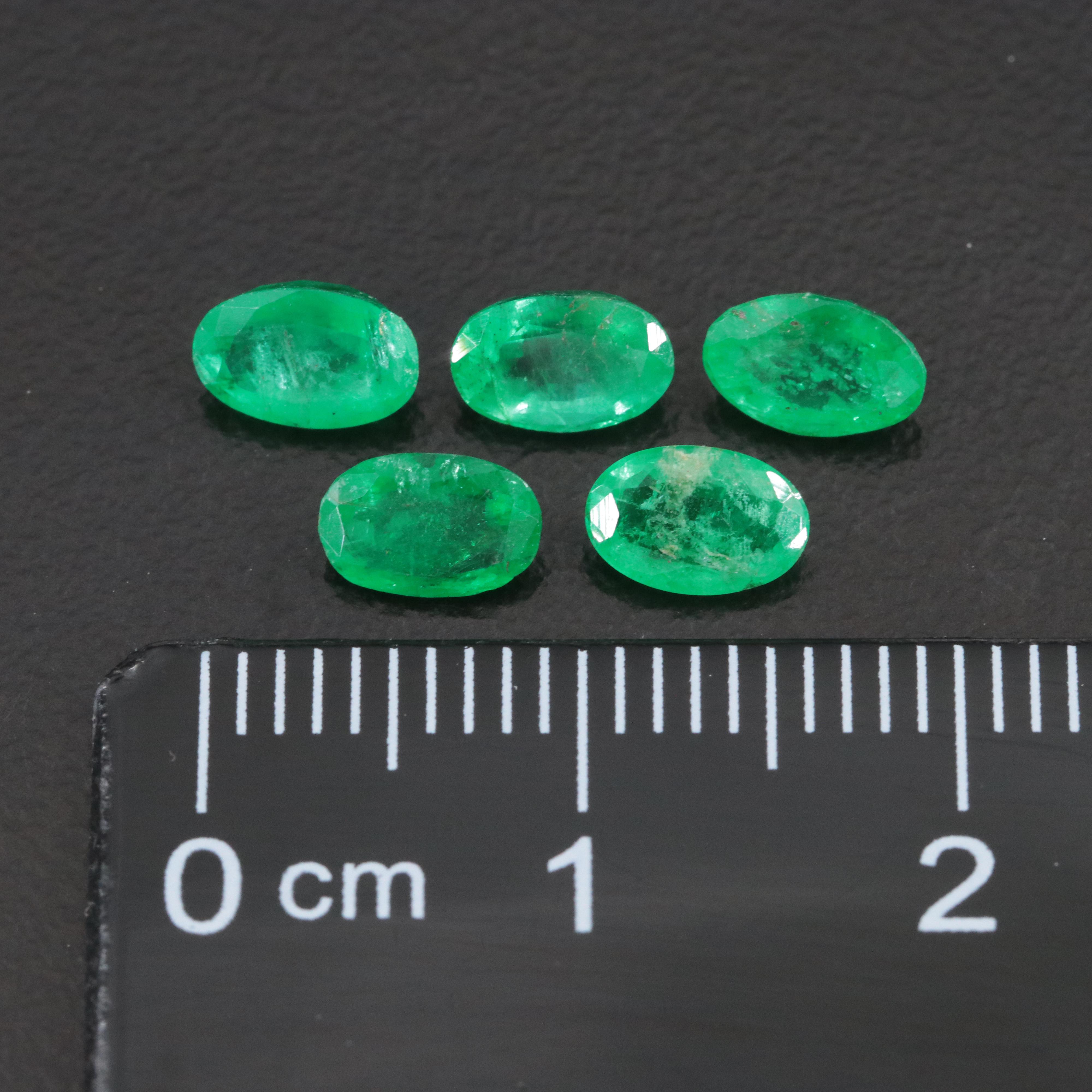 Loose 2.17 CTW Emerald Lot