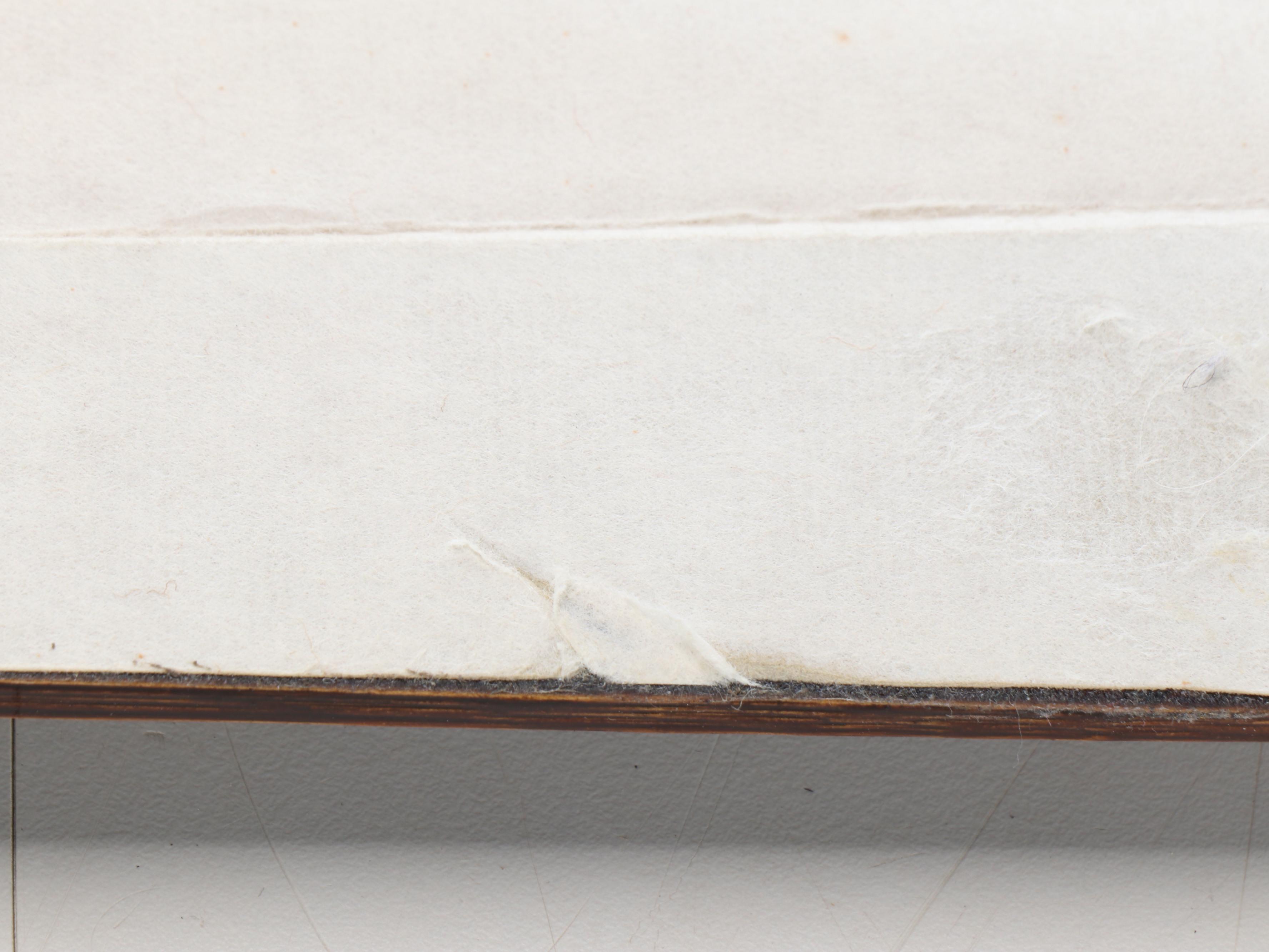 Japanese Wall Hanging Large Folding Fans with Crane and Landscape Motifs