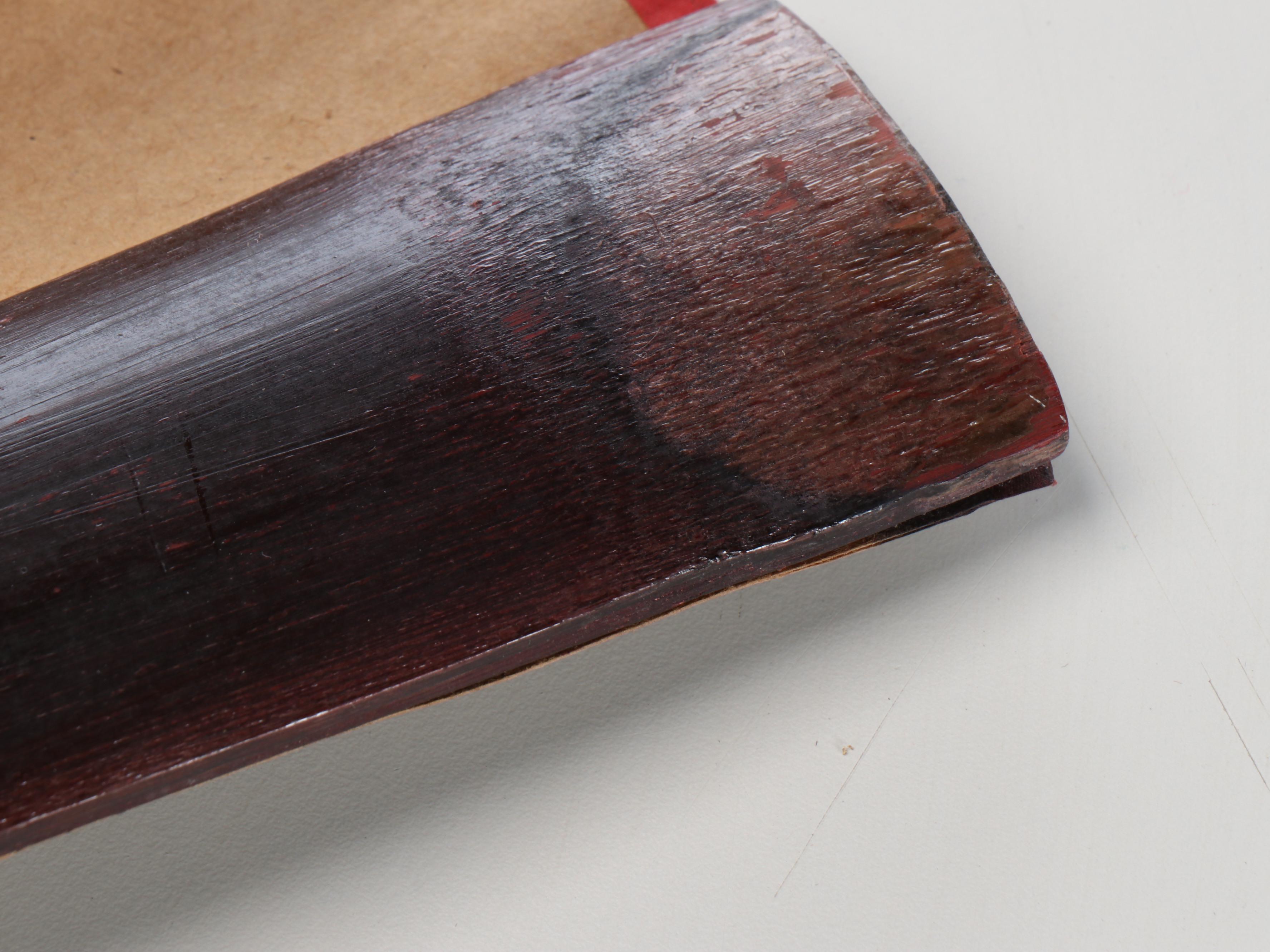 Japanese Wall Hanging Large Folding Fans with Crane and Landscape Motifs