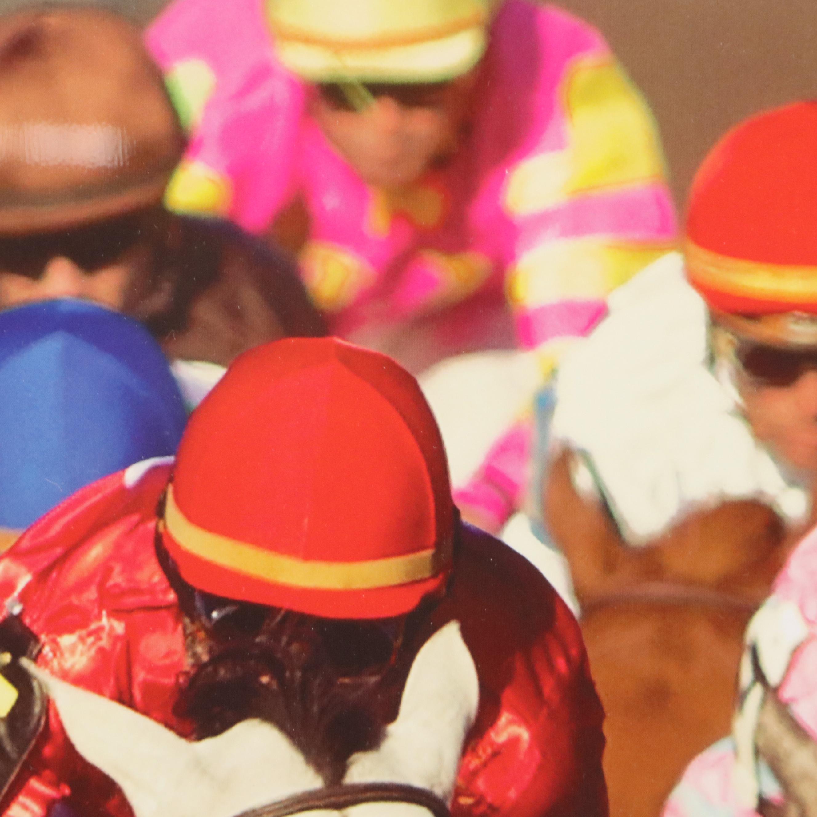 Horce Racing Commemorative Offset Lithograph Poster "April 3 -24"