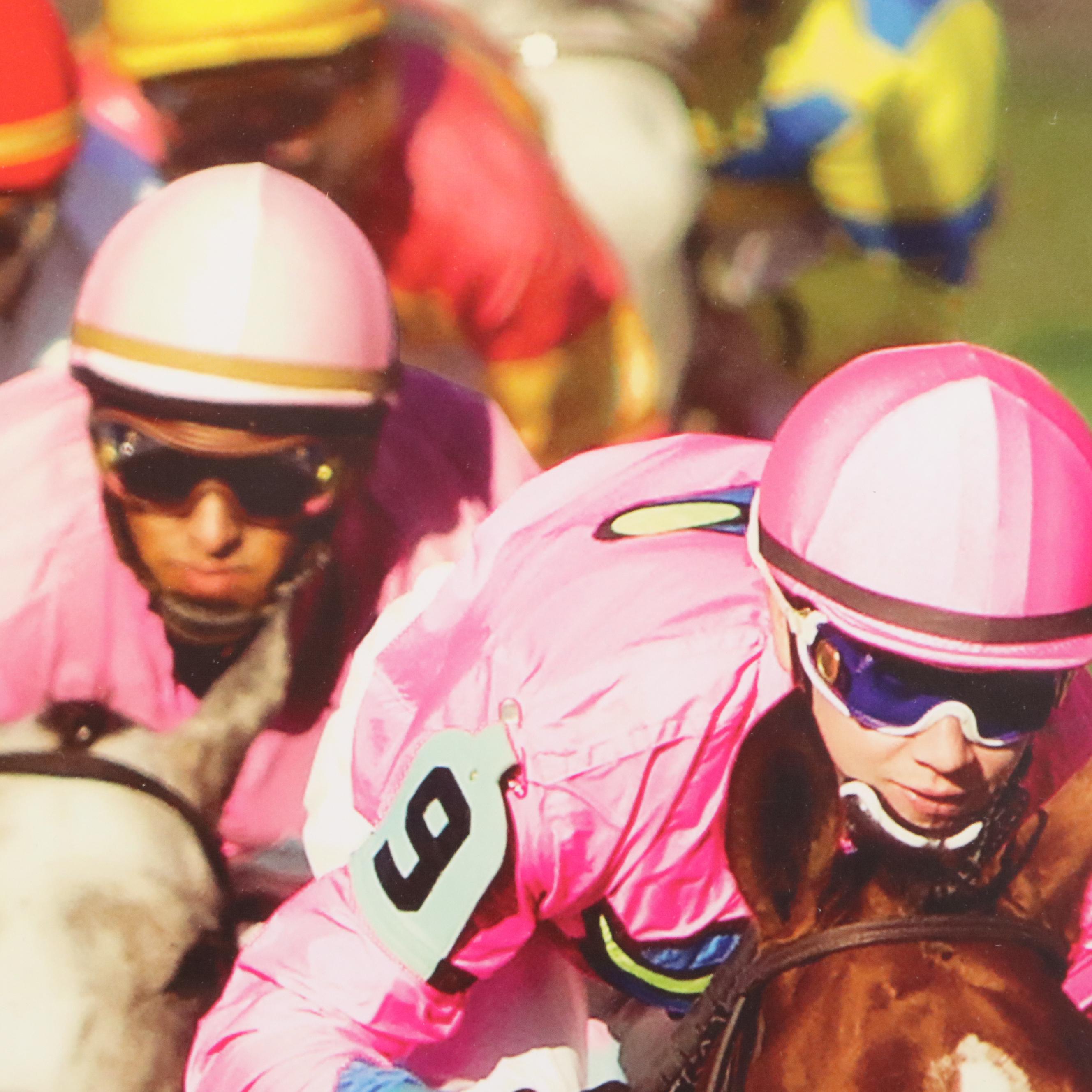 Horce Racing Commemorative Offset Lithograph Poster "April 3 -24"