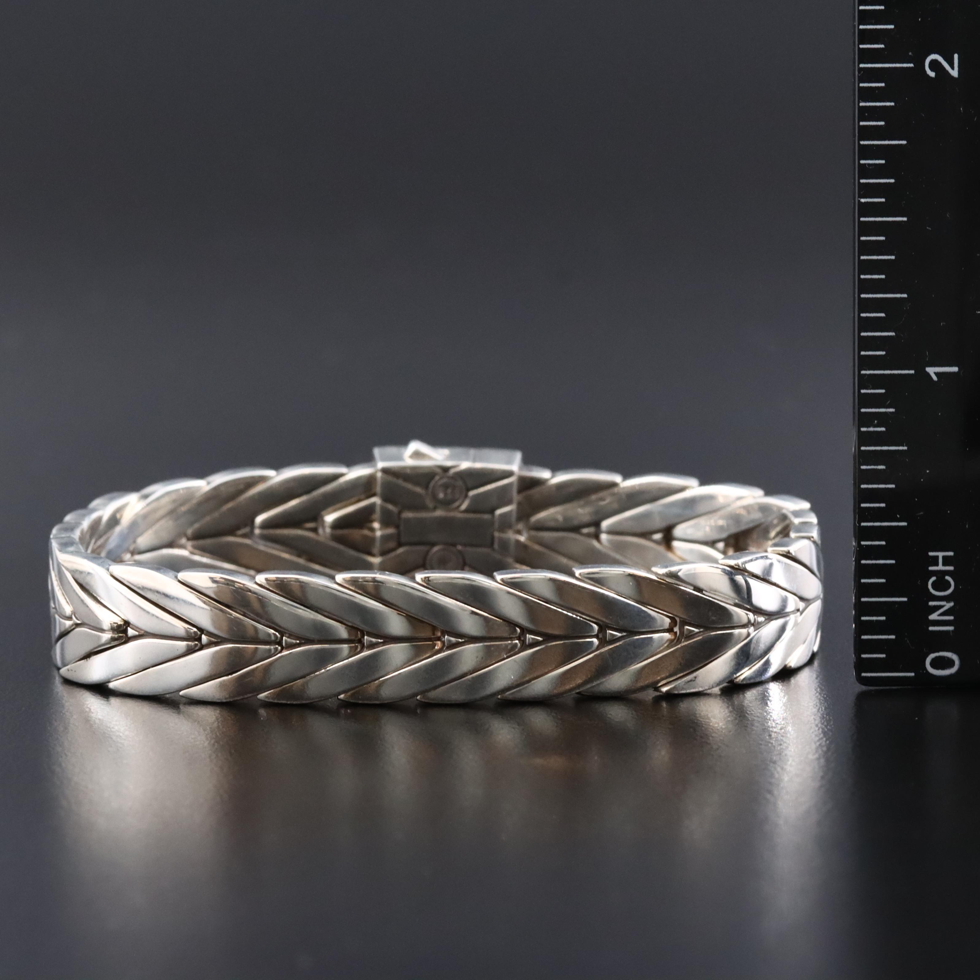 John Hardy Modern Chain Sterling Bracelet
